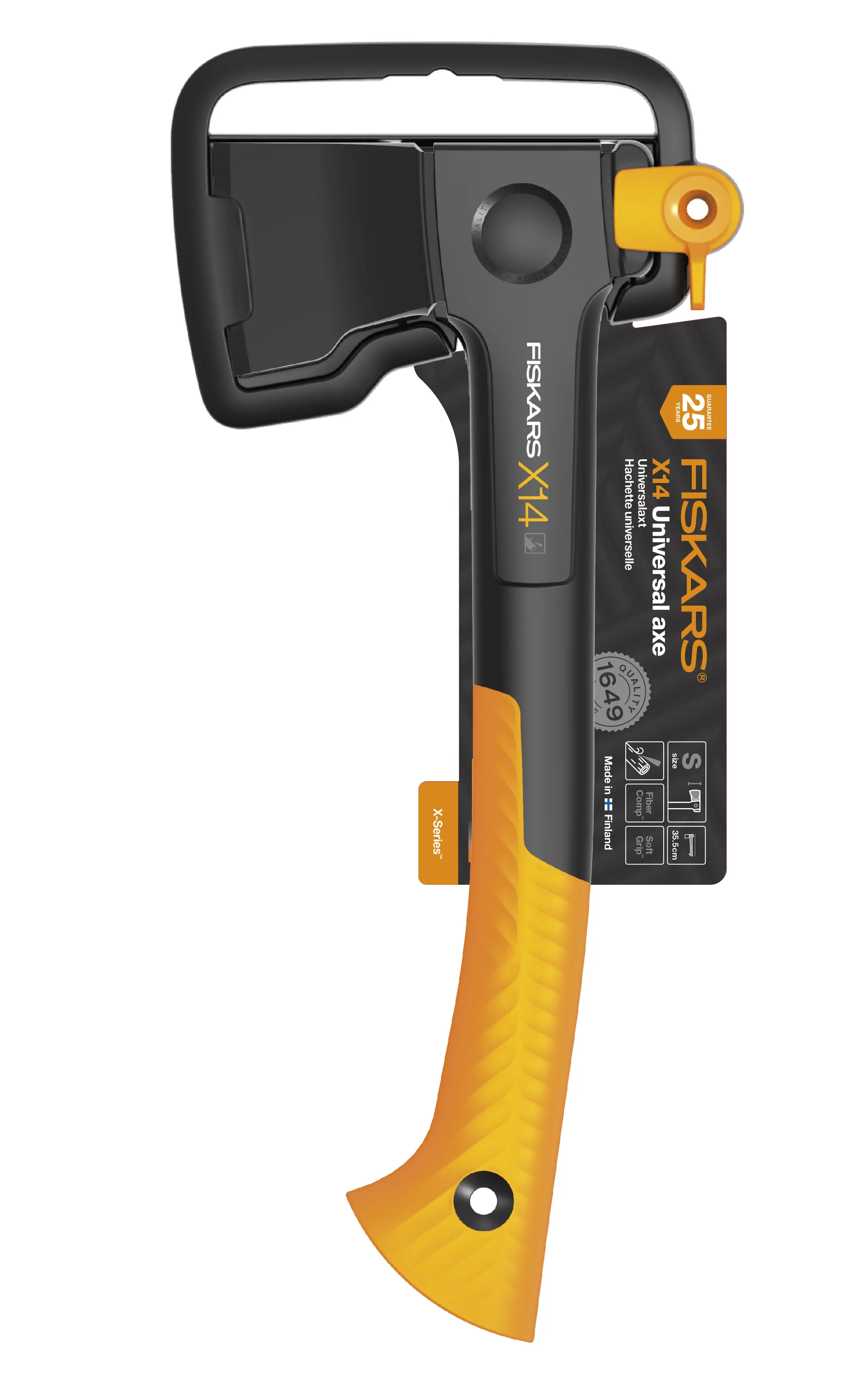 Fiskars Universal-Axt X-series X14 XS Kopfgewicht 529 g