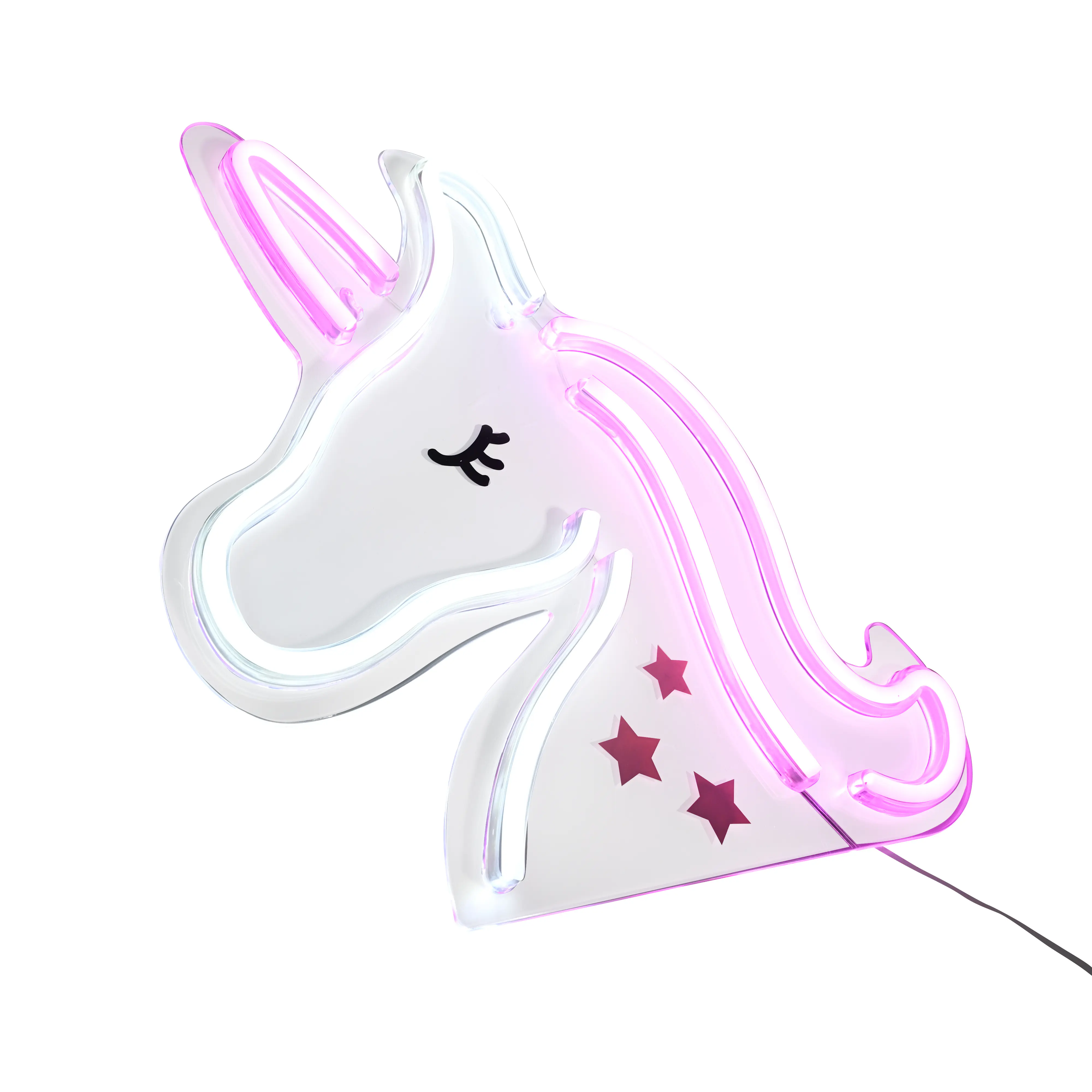 Just light LED Dekoleuchte Unicorn 33 x 1,5 x 33 cm Just light LED Dekoleuchte Unicorn 33 x 1,5 x 33 cm