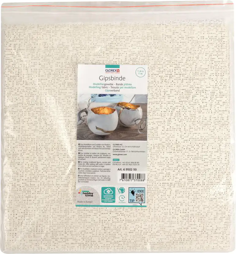 Glorex Gipsbinde 1 m x 1 m