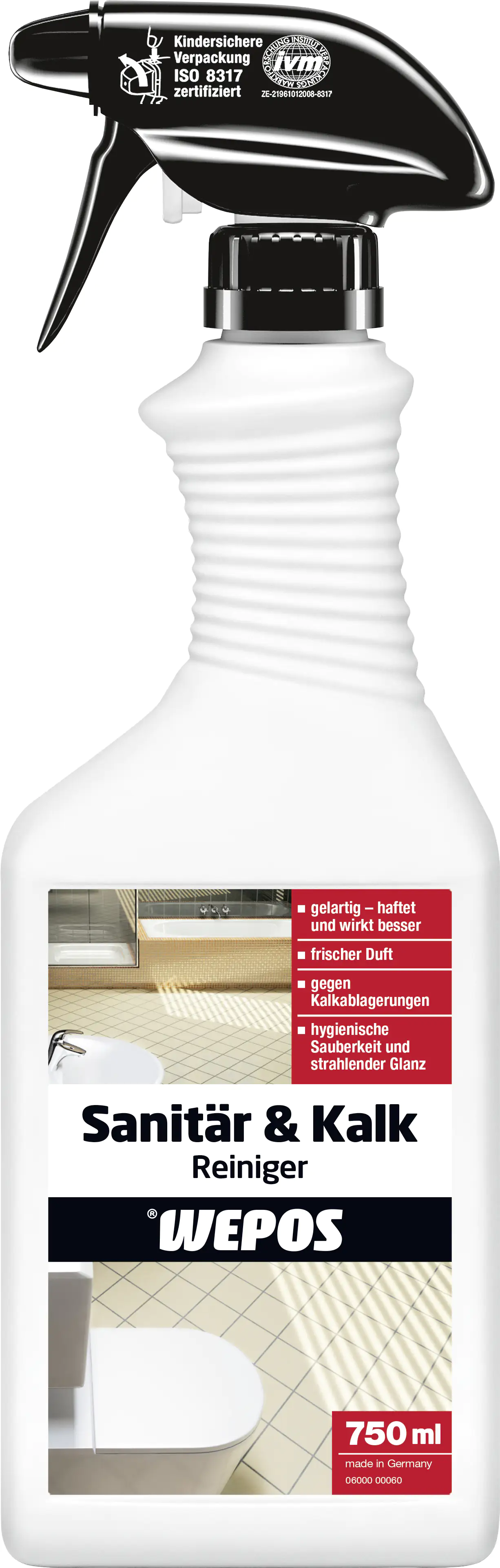 Wepos Sanitärreiniger 750 ml