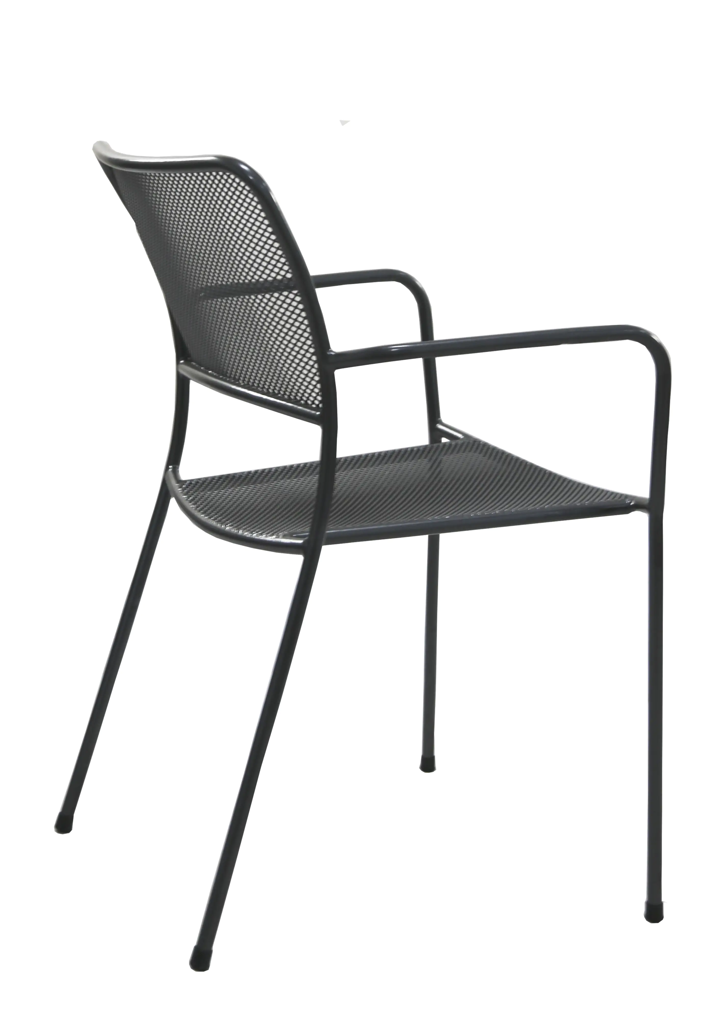 Primaster Gartenstuhl Metall Loris grau