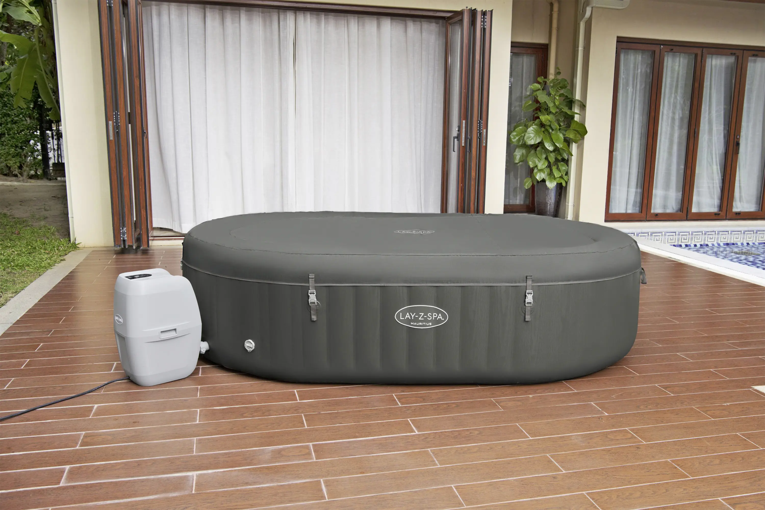 Bestway Whirlpool LAY-Z-SPA Mauritius AirJet oval 270 x 180 x71 cm