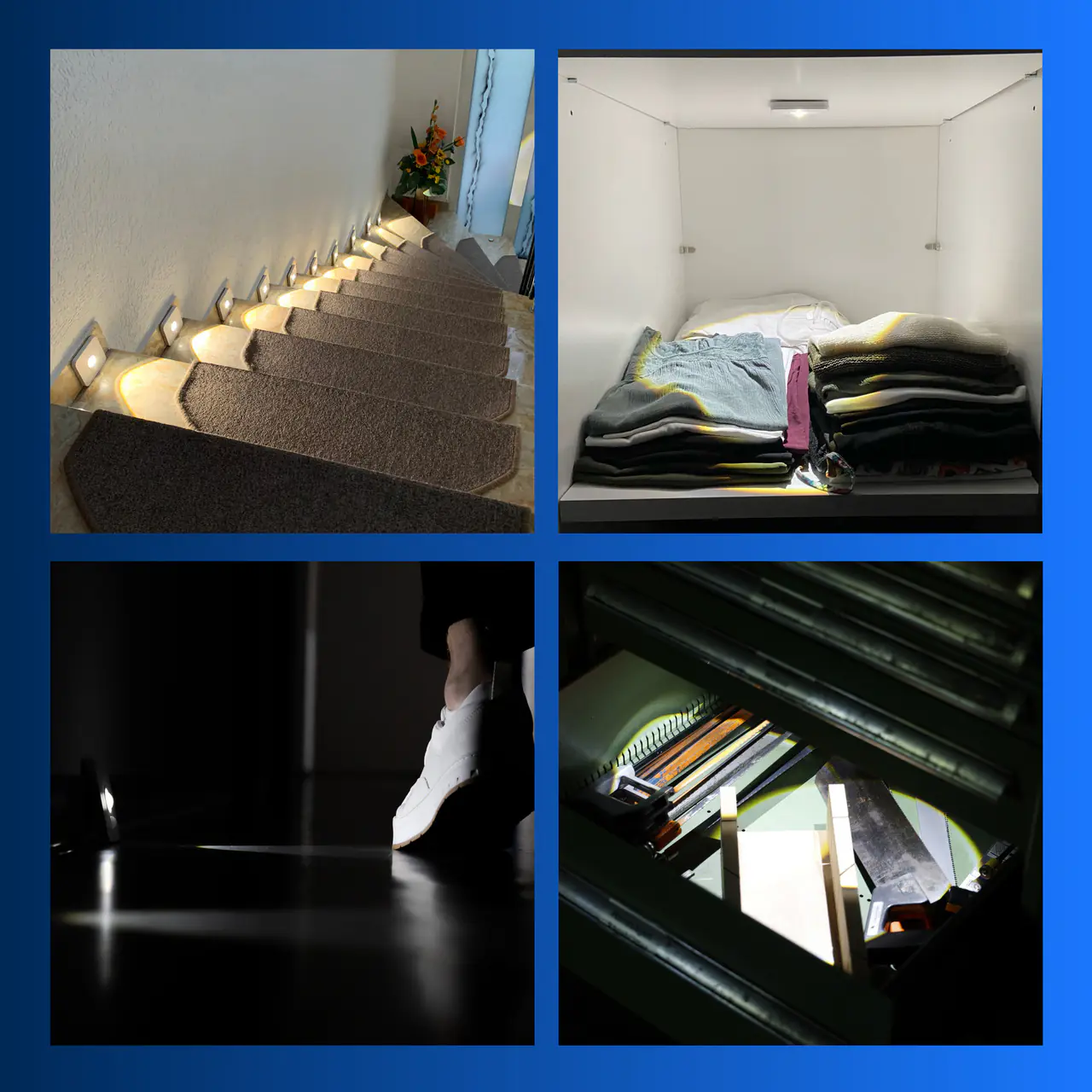 REV LED Unterbauleuchte Kunststoff, weiß, IP20 2 Stück