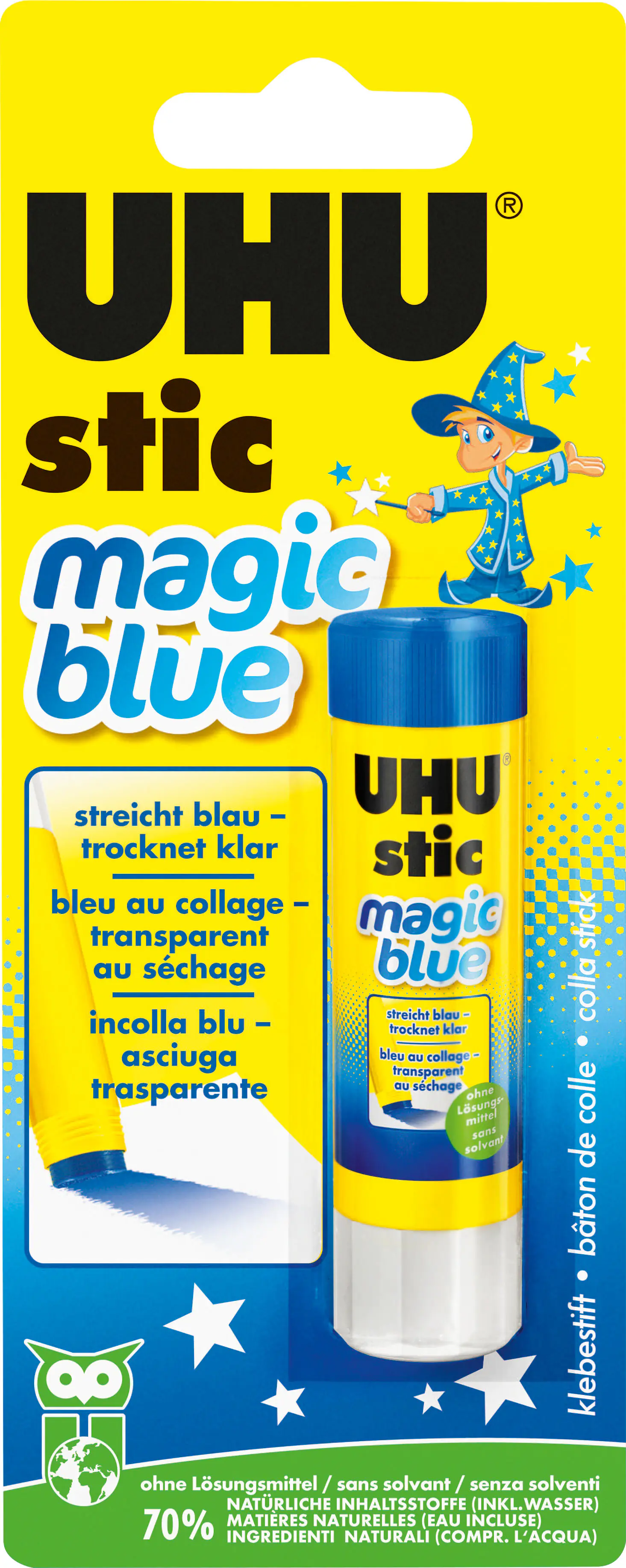 UHU stic magic blue