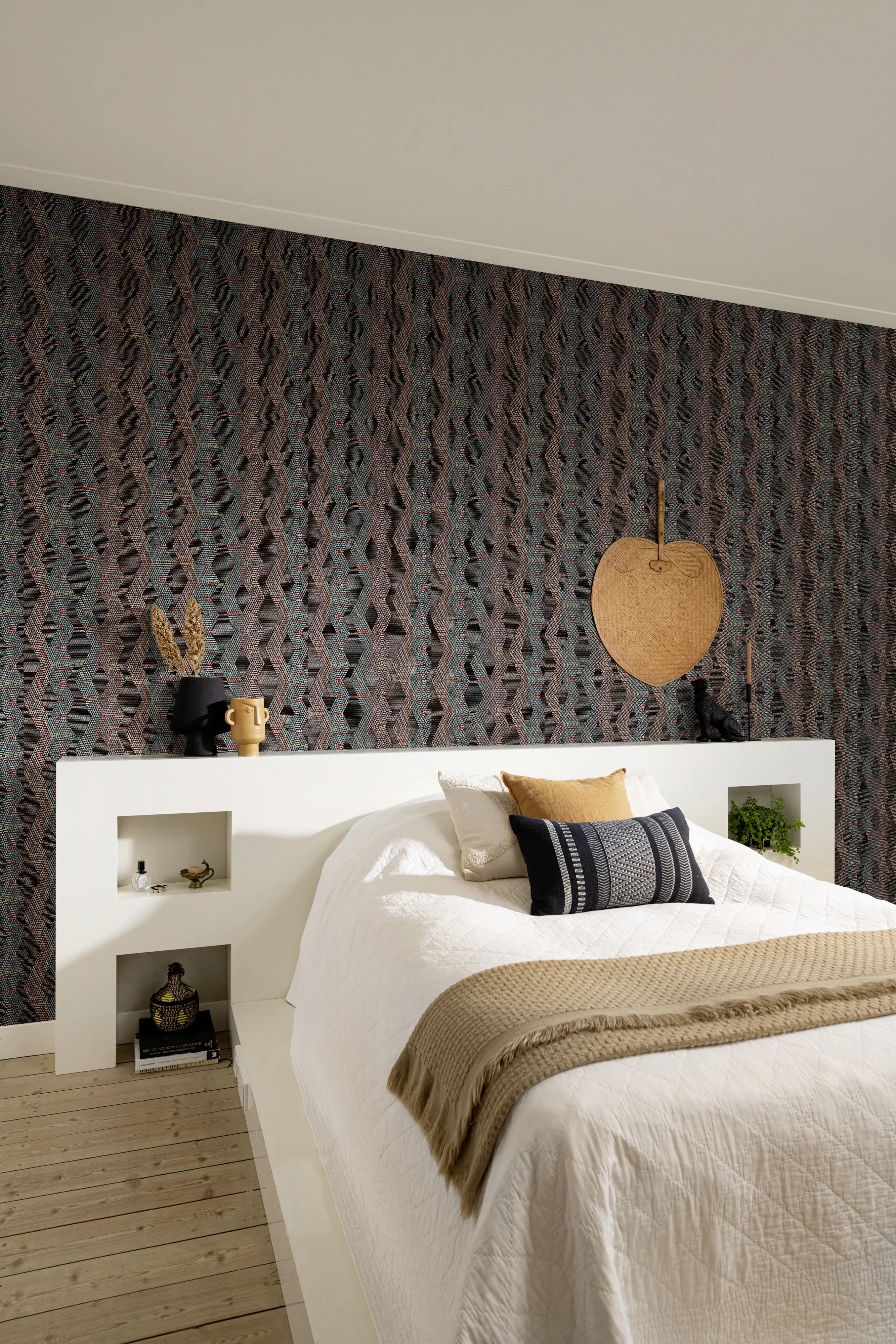 Rasch Vliestapete 751925 Rot-Dunkelrot Muster & Motive 10,05 m x 0,53 m