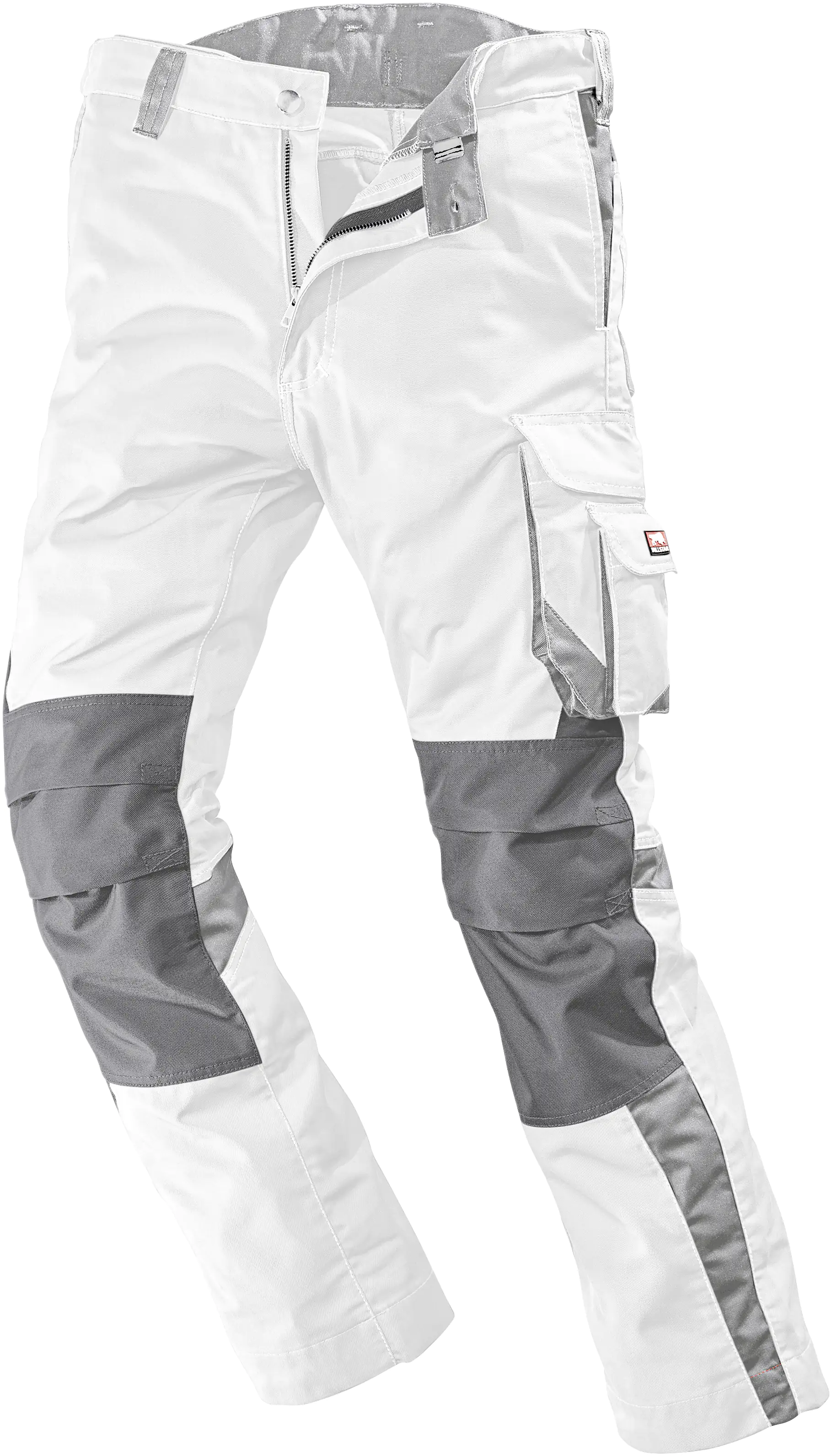 Arbeitshose WORXTAR weiß/grau