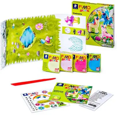 Fimo Modelliermasse kids form & play Unicorn