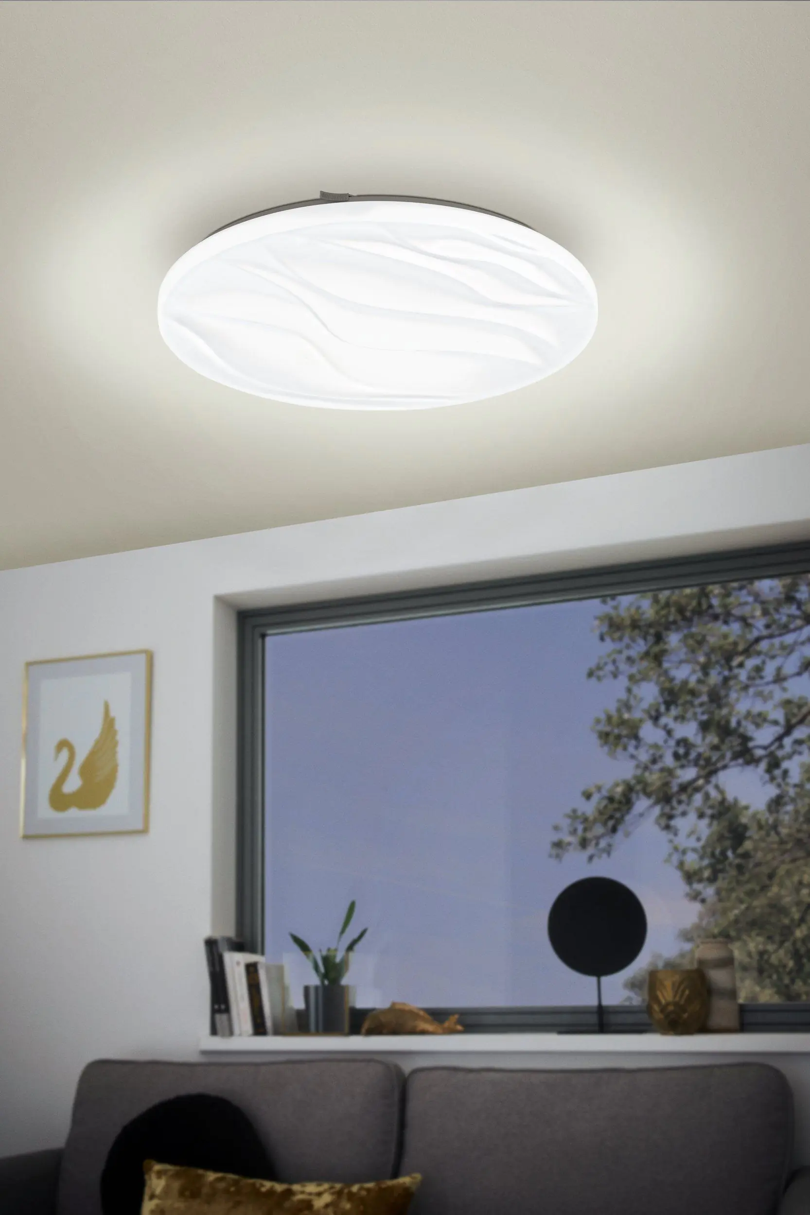 Eglo LED Deckenleuchte Benariba weiß Ø 44 cm Eglo LED Deckenleuchte Benariba weiß Ø 44 cm