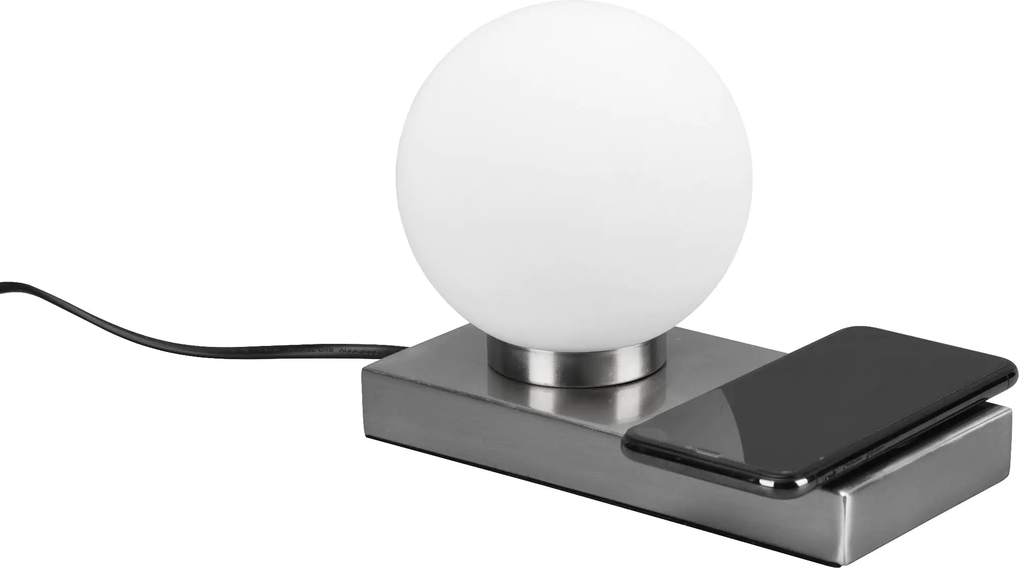 Reality Leuchten Tischleuchte Chloe nickel