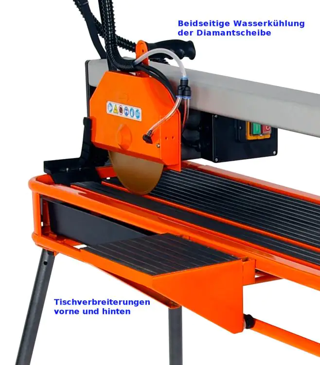 Cross Tools Steintrennmaschine CSC 1100 1000 W bis 950 mm