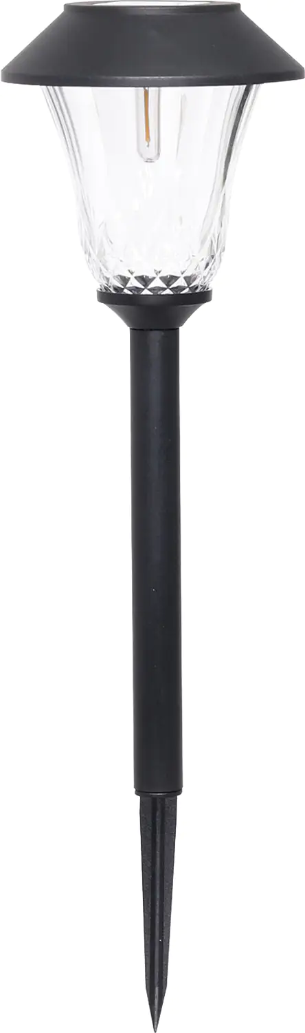 TrendLine LED Solarleuchten-4er Set schwarz TrendLine LED Solarleuchten-4er Set schwarz