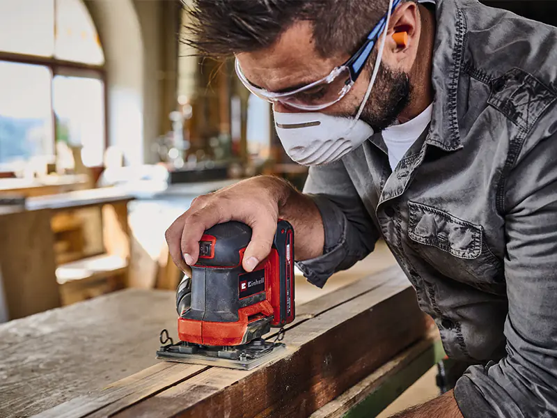 Einhell Expert Akku-Faustschleifer TE-OS 18/113 Li Solo Einhell Expert Akku-Faustschleifer TE-OS 18/113 Li Solo