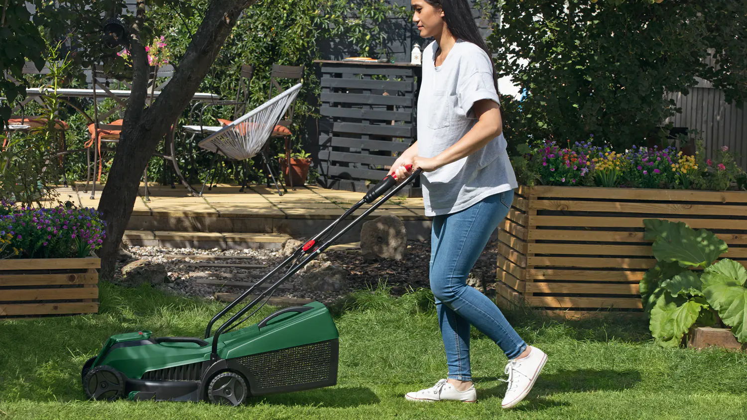 Bosch Akku-Rasenmäher EasyMower 18 V 32 cm Schnittbreite Solo
