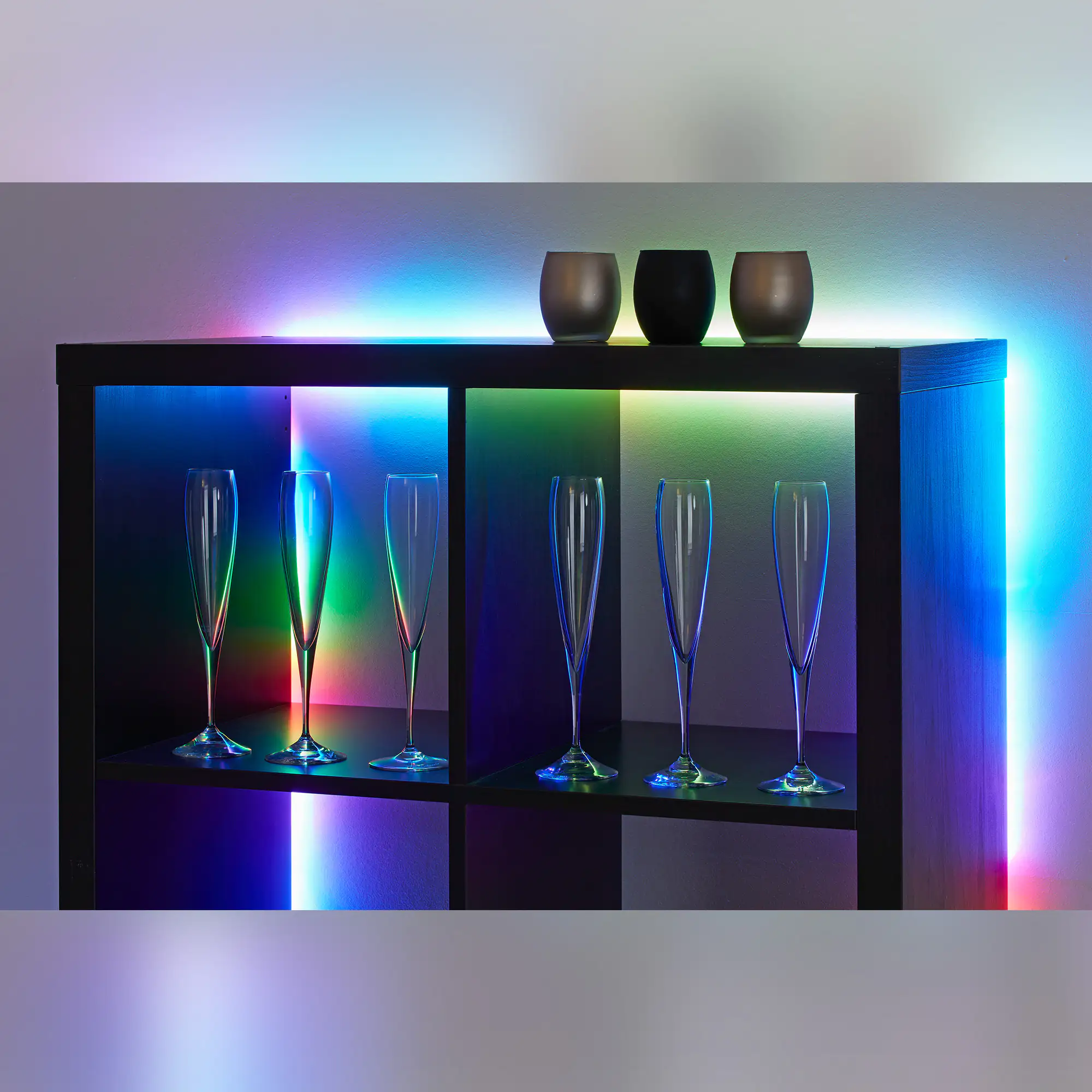 Briloner LED-Stripe RGB digital 5 m 150 x RGB mit Farbwechselfunktion