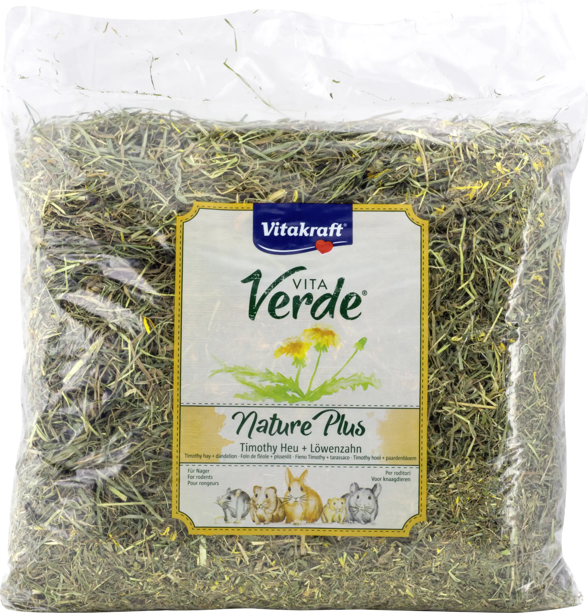 Vitakraft Vita Verde® Heu + Löwenzahn 500 g Vitakraft Vita Verde® Heu + Löwenzahn 500 g