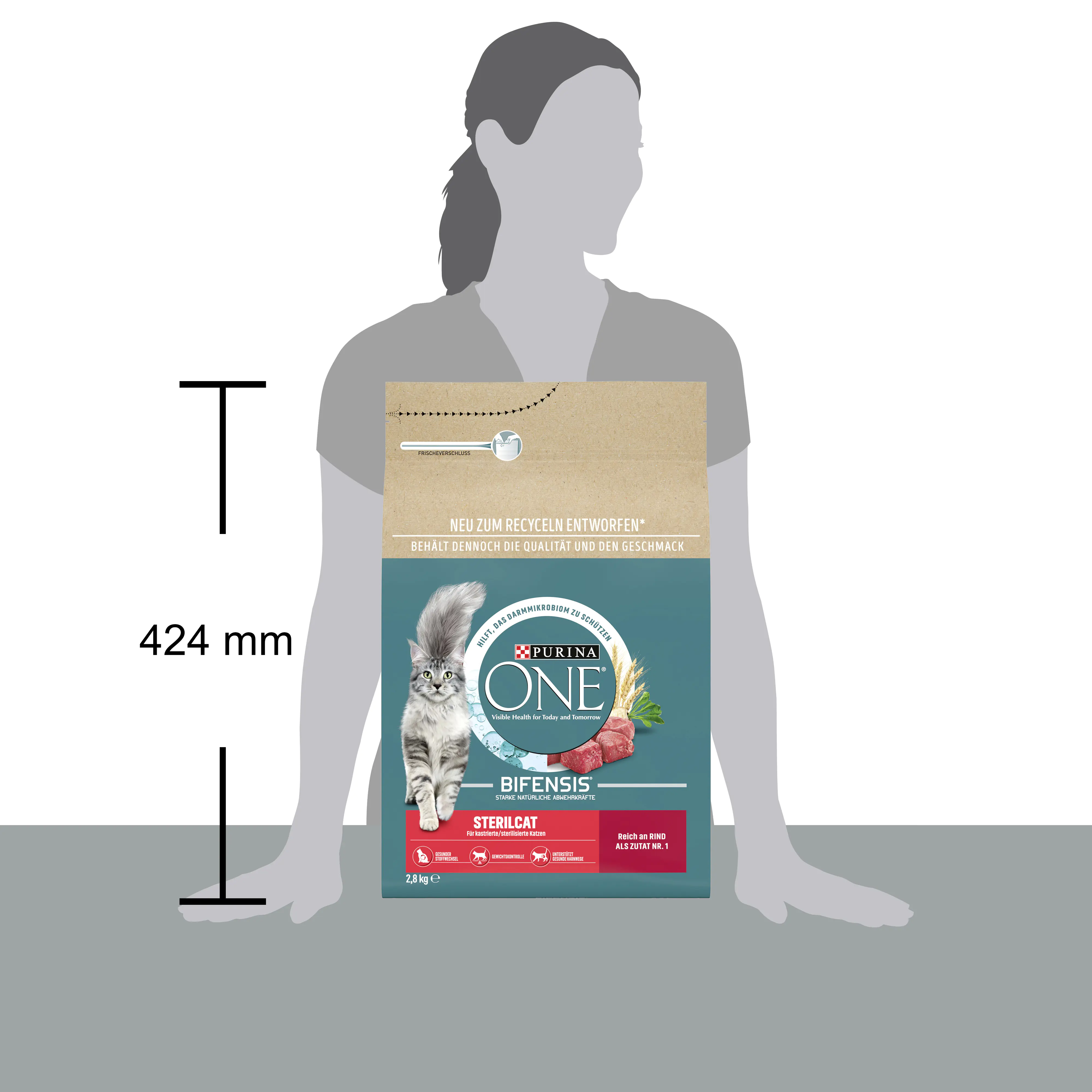 Purina One Katzenfutter reich an Rind 2,8 kg Purina One Katzenfutter reich an Rind 2,8 kg