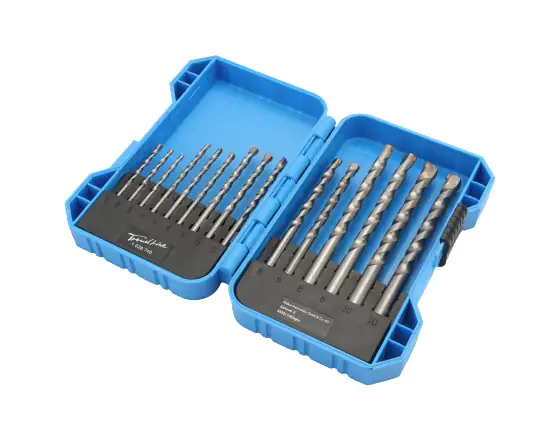 TrendLine Bohrer-Set für Stein 15-teilig Rundschaft