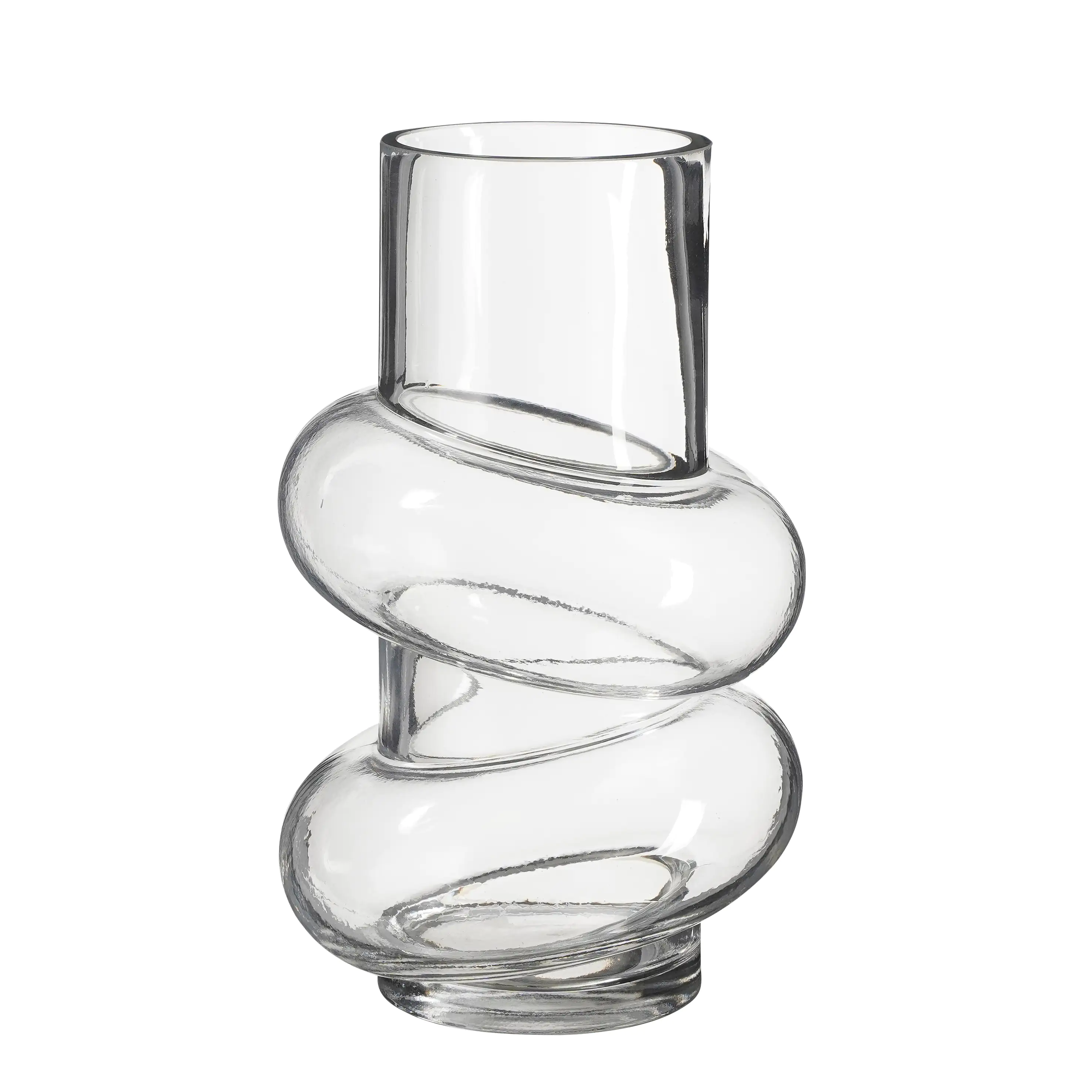 Mica Vase Kizz Glas 26 x 16 cm Mica Vase Kizz Glas 26 x 16 cm