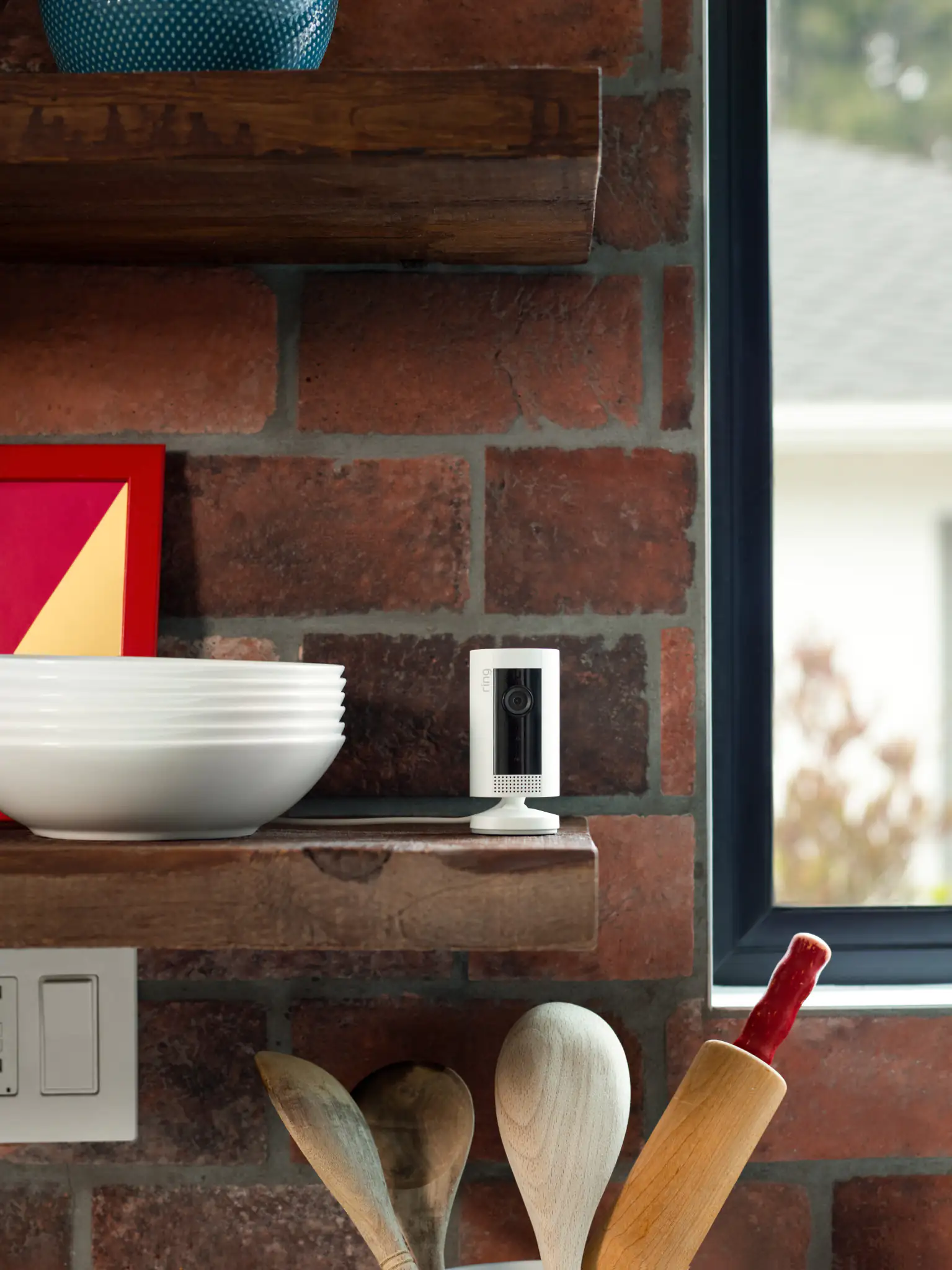 Ring Indoor Cam weiß Überwachungskamera innen, HD-Video, WLAN Ring Indoor Cam weiß Überwachungskamera innen, HD-Video, WLAN