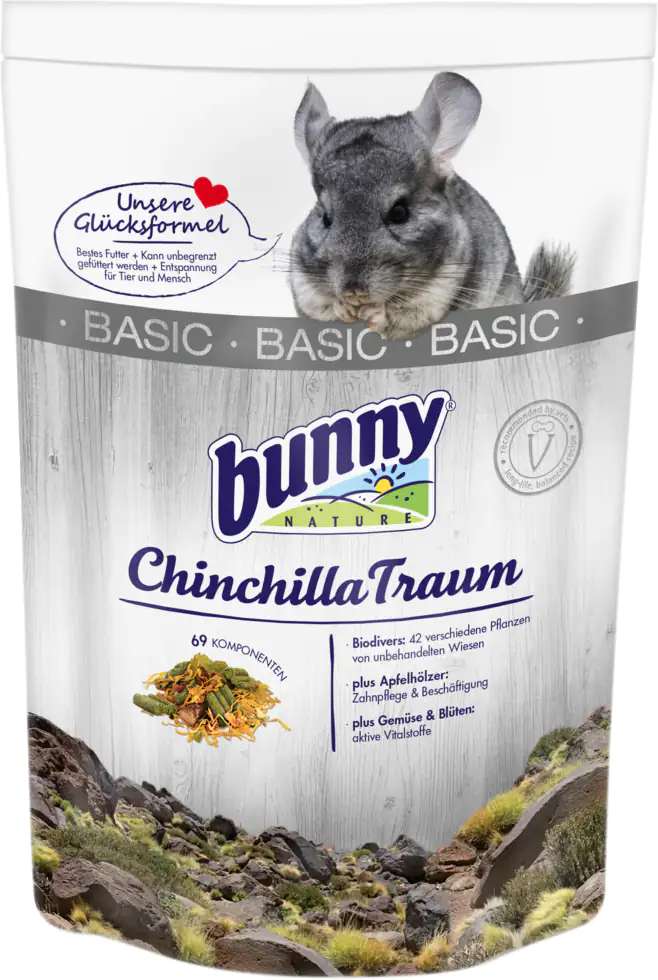 bunny ChinchillaTraum BASIC 12kg für Chinchillas
