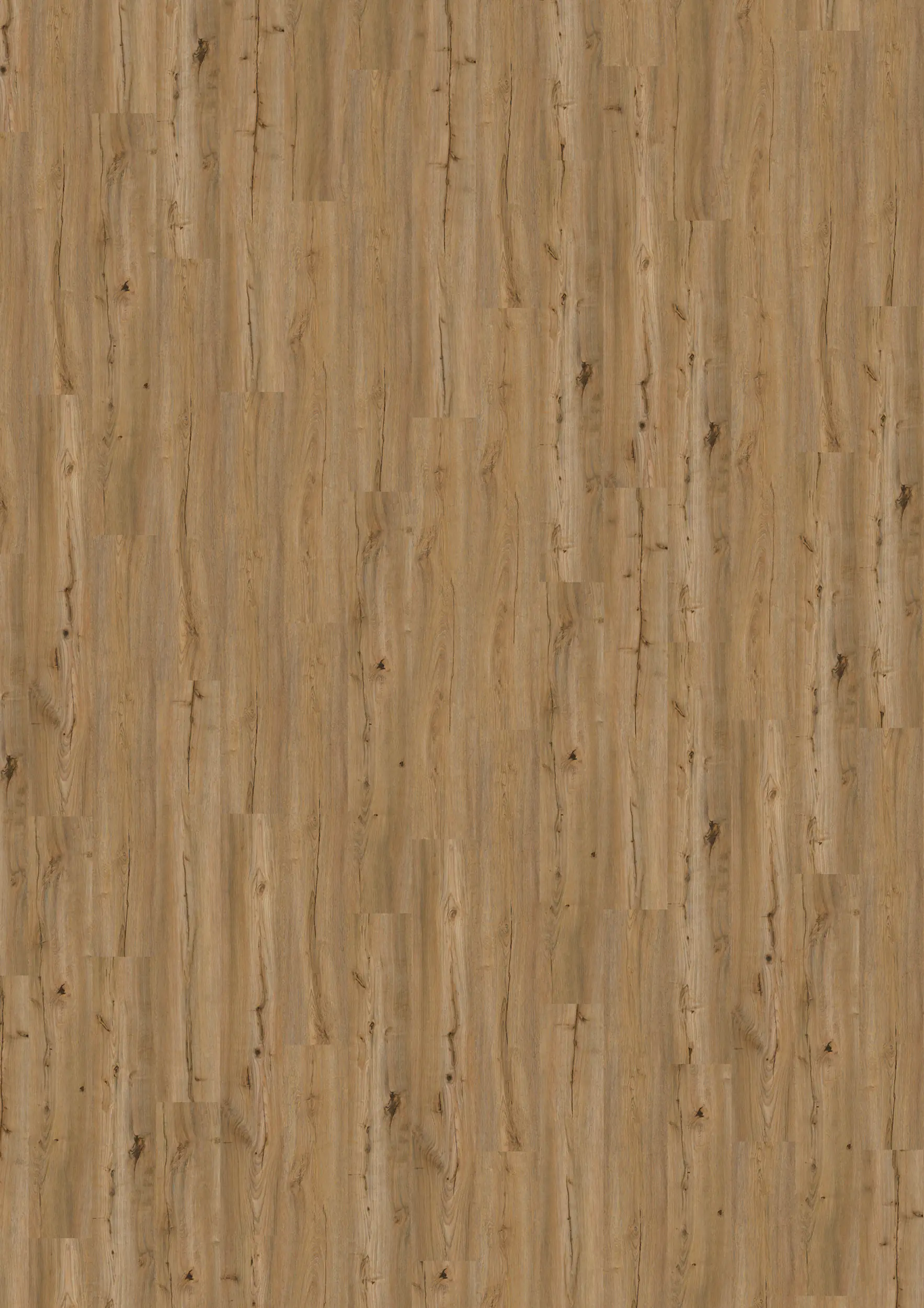 5602190115813 Decolife Vinyl-Fertigboden Golden Rustic Oak 122 x 18,5 cm 10,5 mm