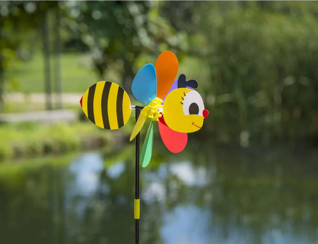 Glorex Creativ-Set Windrad Biene 53 x 30 cm