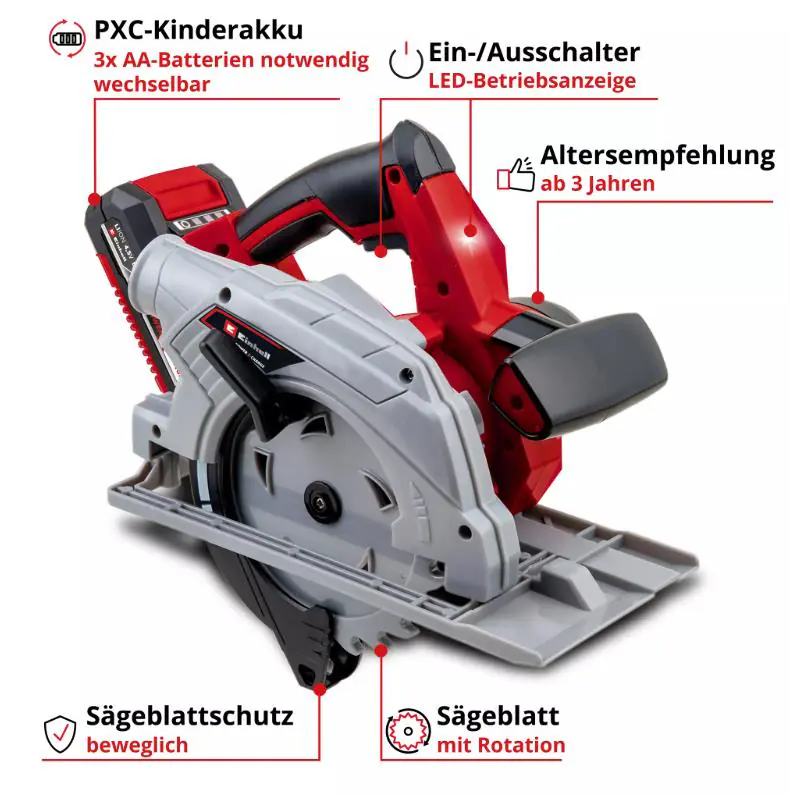 Einhell Kids Kinder-Handkreissäge