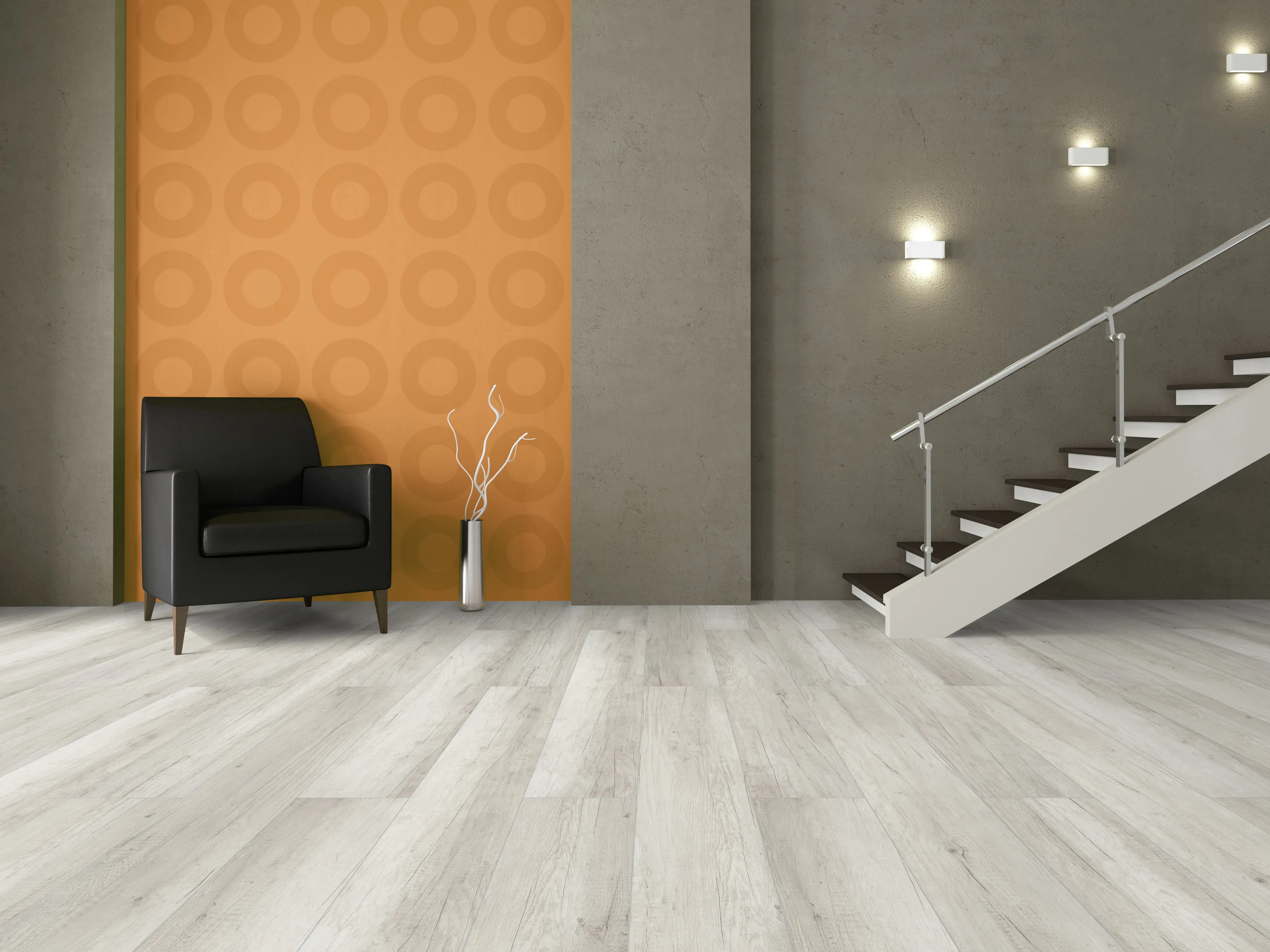 4003992549409_2071355 Classen Laminat Megaloc Aquaprotect 128,5 x 19,2 cm 8 mm Oak light grey