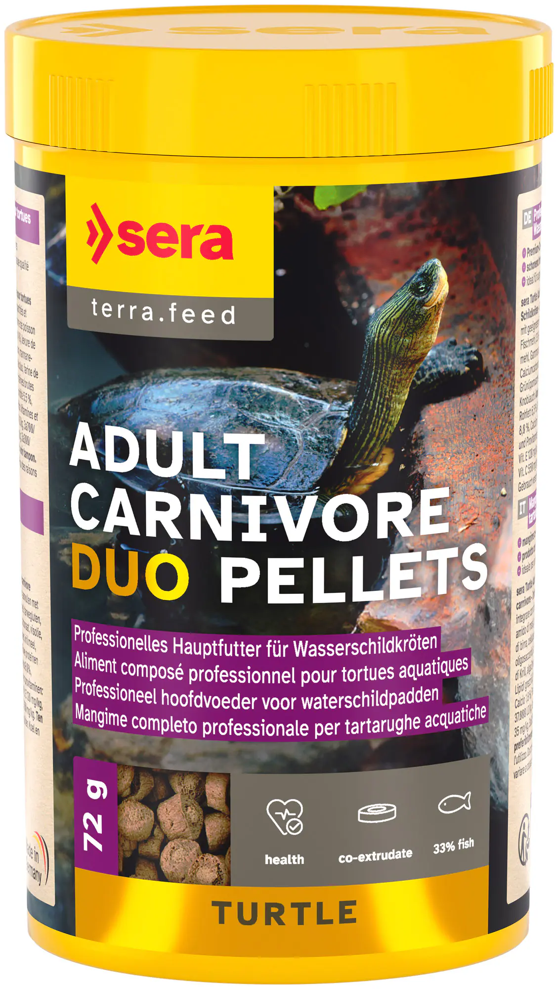 Sera Schildkrötenfutter Reptil Professional Carnivor Nature 250 ml