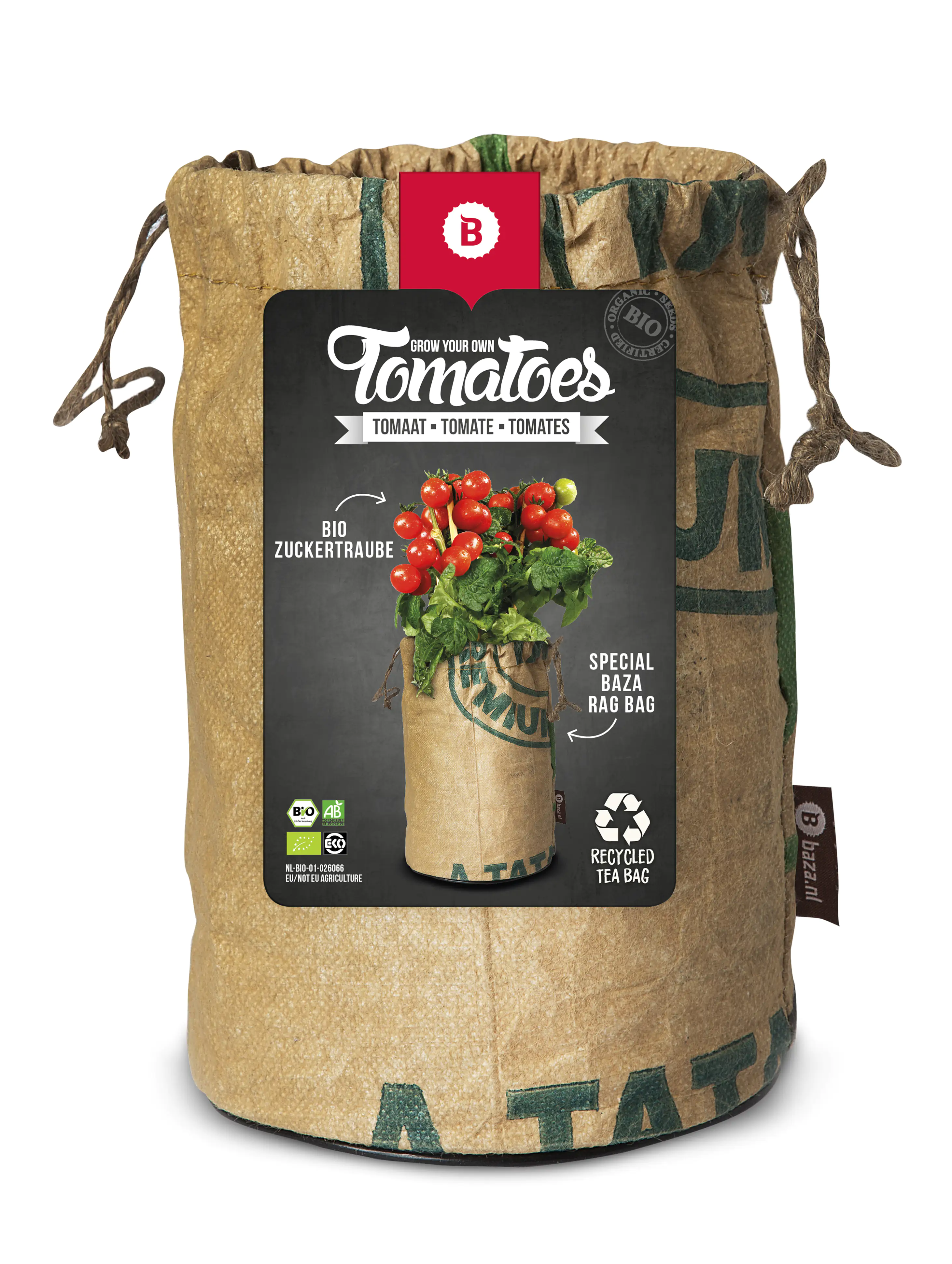 Baza Seeds Tomato Club Bio Tomate Zuckertraube