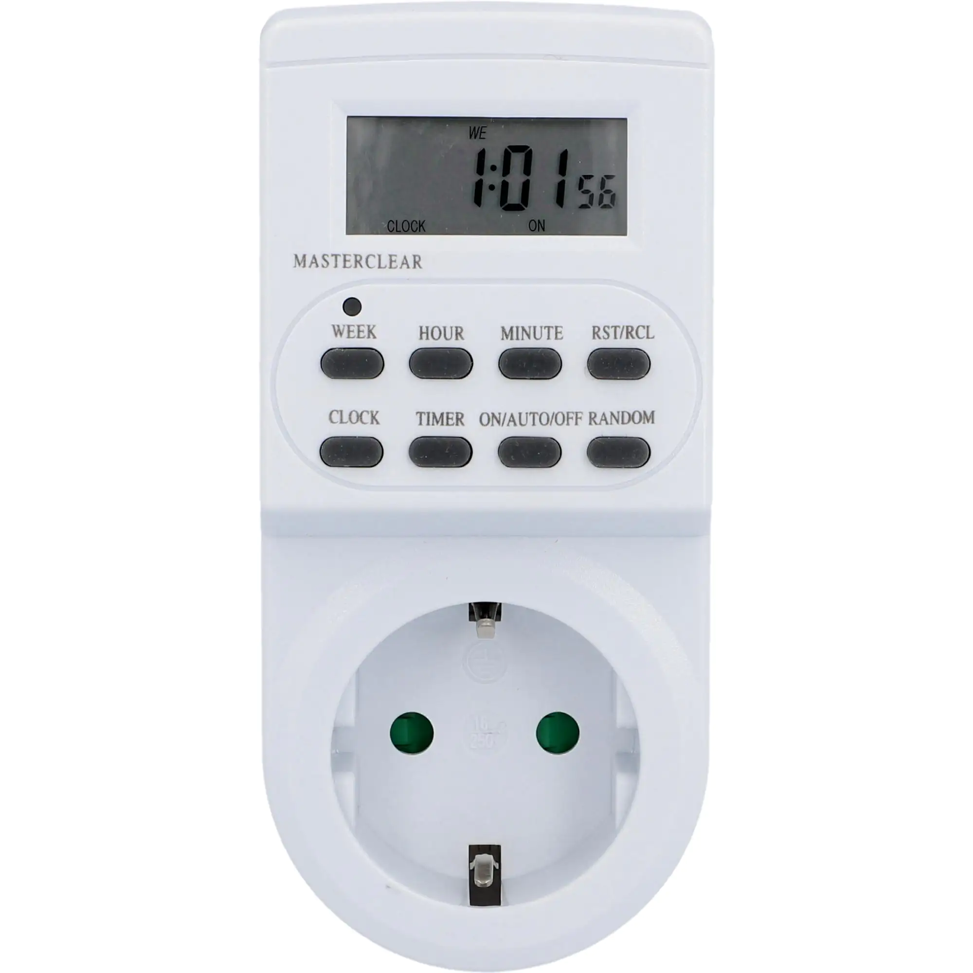 Wochenzeitschaltuhr 3.600 W digital, weiß