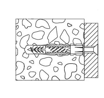 Fischer Universaldübel-Set UX 6.0 x 50 mm - 10 Stück