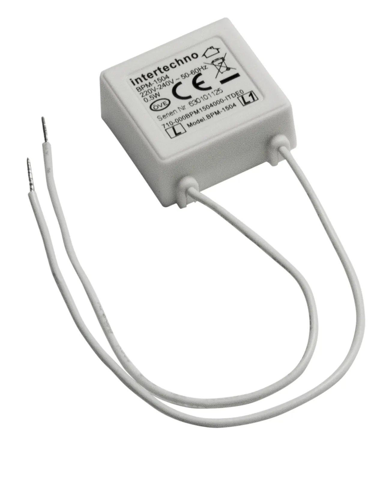 Intertechno Bypass-Modul Funk BPM-1504 für flimmerfreies Ein-Ausschalten von LED´s