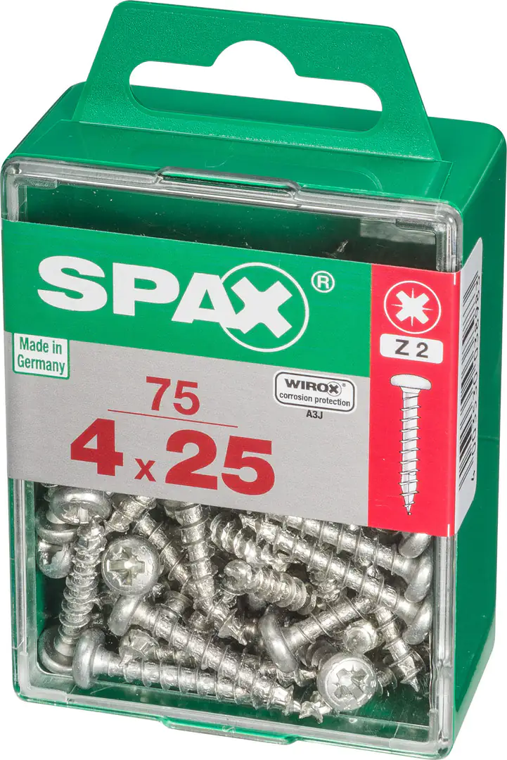 Spax Universalschrauben 4.0 x 25 mm TX 20 - 75 Stk.