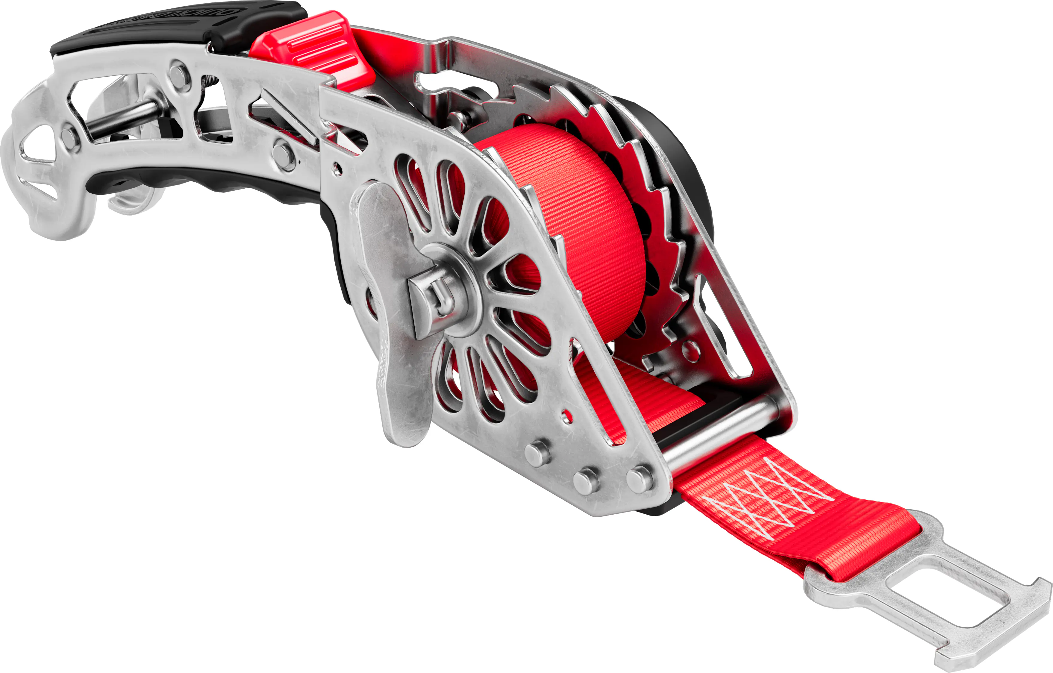 QUICKLOADER® Spanngurt Grip 25 mm x 2,5 m 1 Stück rot QUICKLOADER® Spanngurt Grip 25 mm x 2,5 m 1 Stück rot