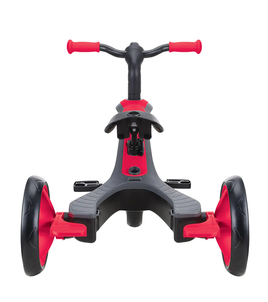 Globber Dreirad für Kinder Explorer Trike 4-in-1 schwarz/rot