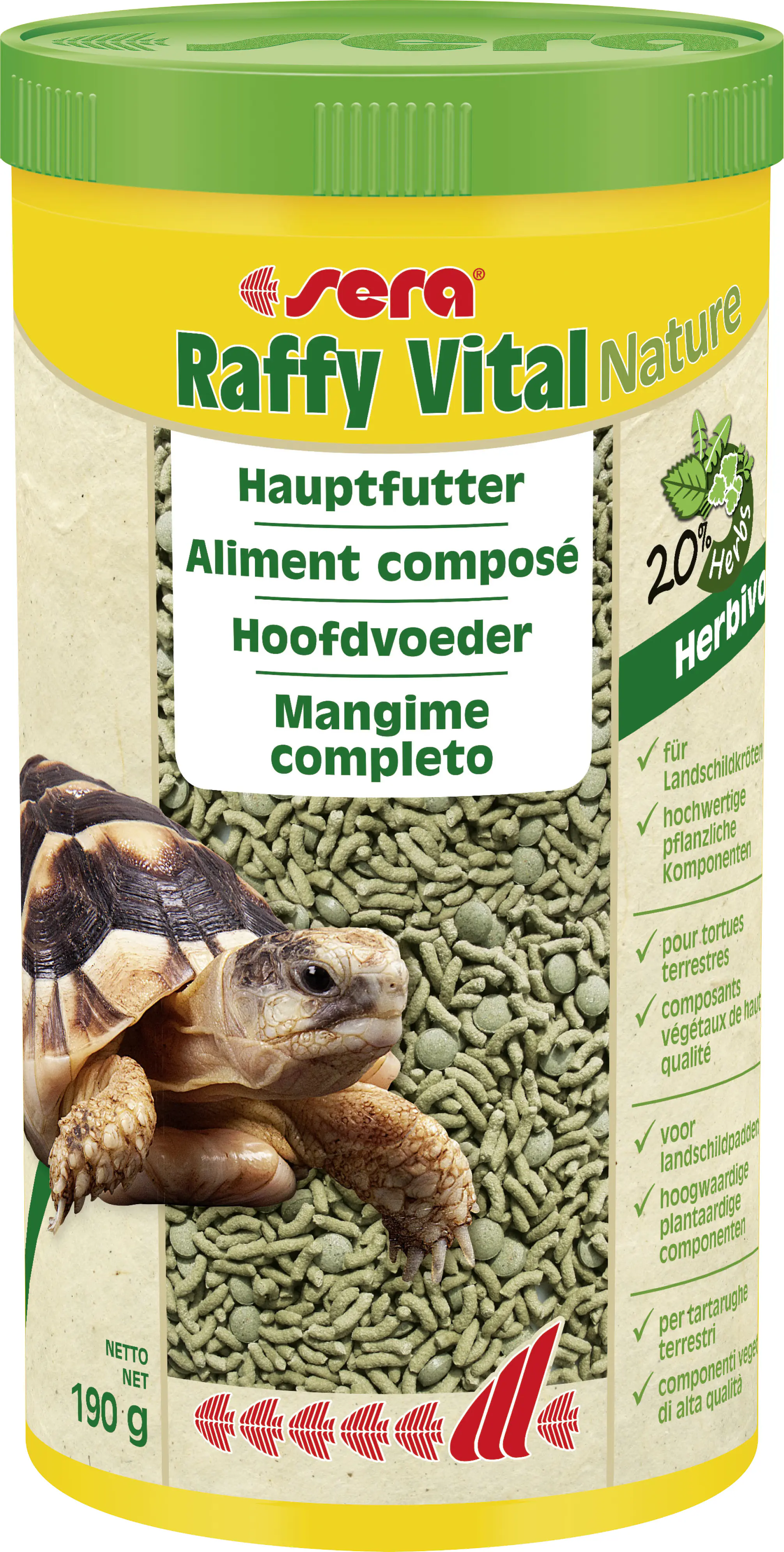Sera Schildkrötenfutter Tortoise Adult Vital Mix 1 L