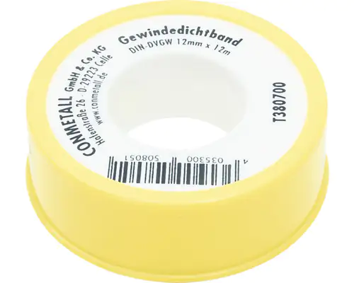Gewindedichtband 12 m x 12 mm Gewindedichtband 12 m x 12 mm