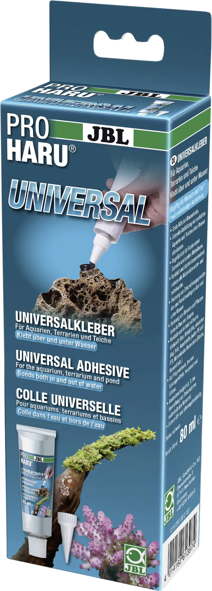 JBL ProHaru Universal 80ml Universalkleber für Aquarien, Terrarien & Teiche