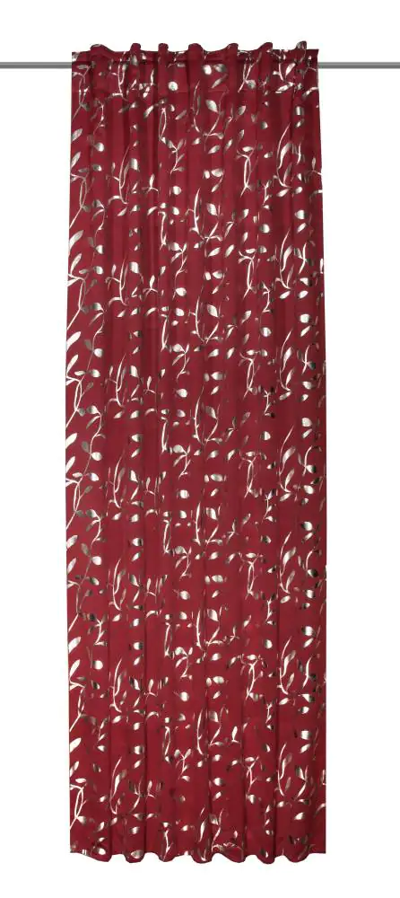 Neusser Collection Schlaufenschal verdeckte Schlaufen rot 135x245 cm