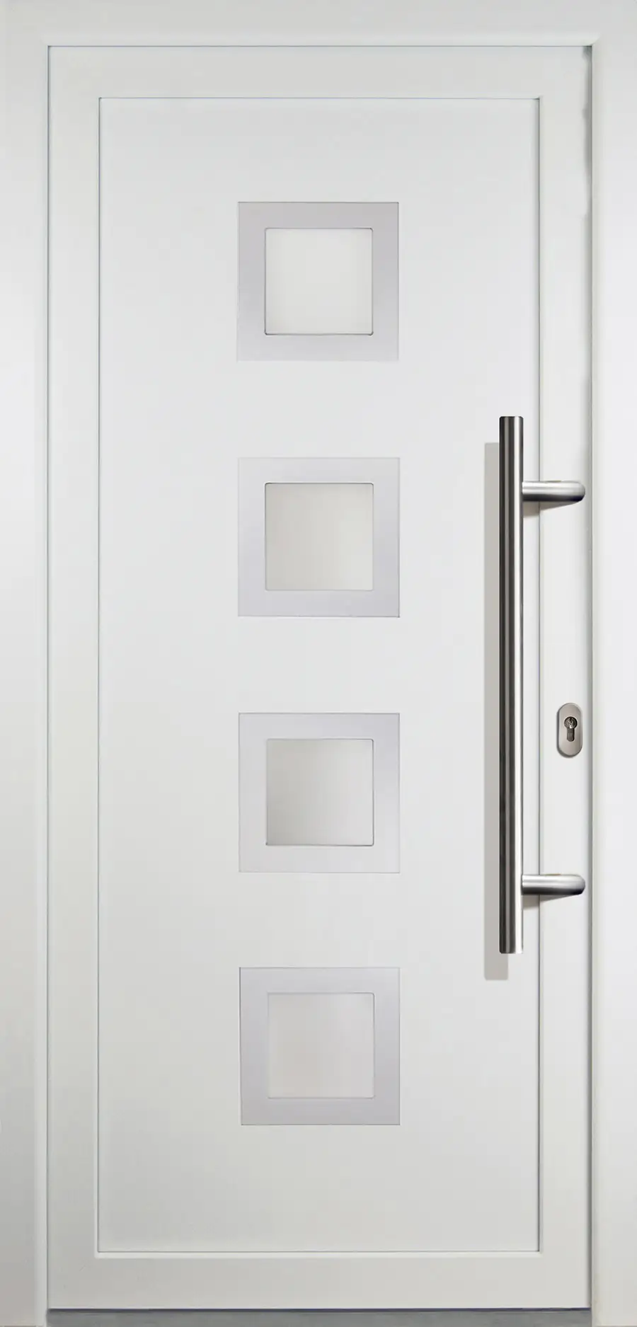 Meeth Haustür Signum PVC Modell 84 98 x 208 cm, DIN rechts, weiß