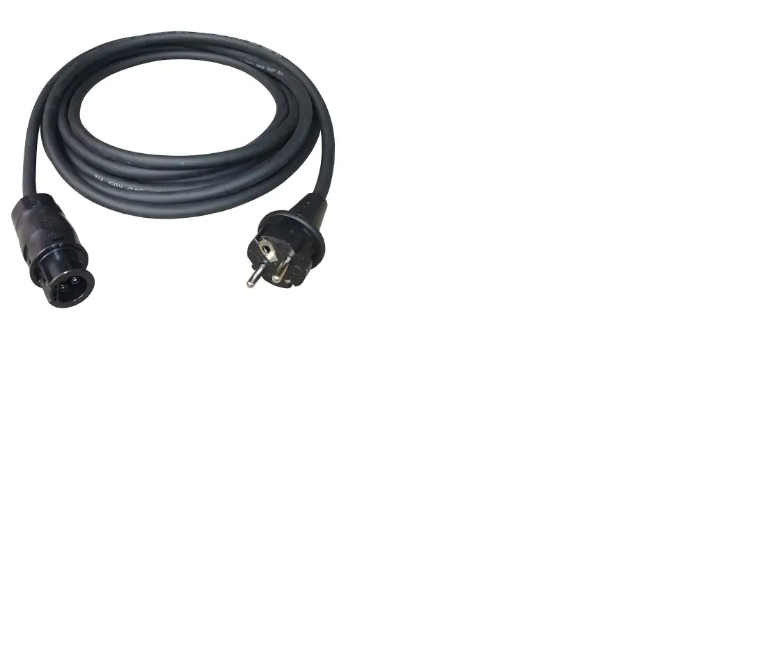 Sunlit Solar Kabel 5 Meter inkl. Schutzkontaktstecker Sunlit Solar Kabel 5 Meter inkl. Schutzkontaktstecker