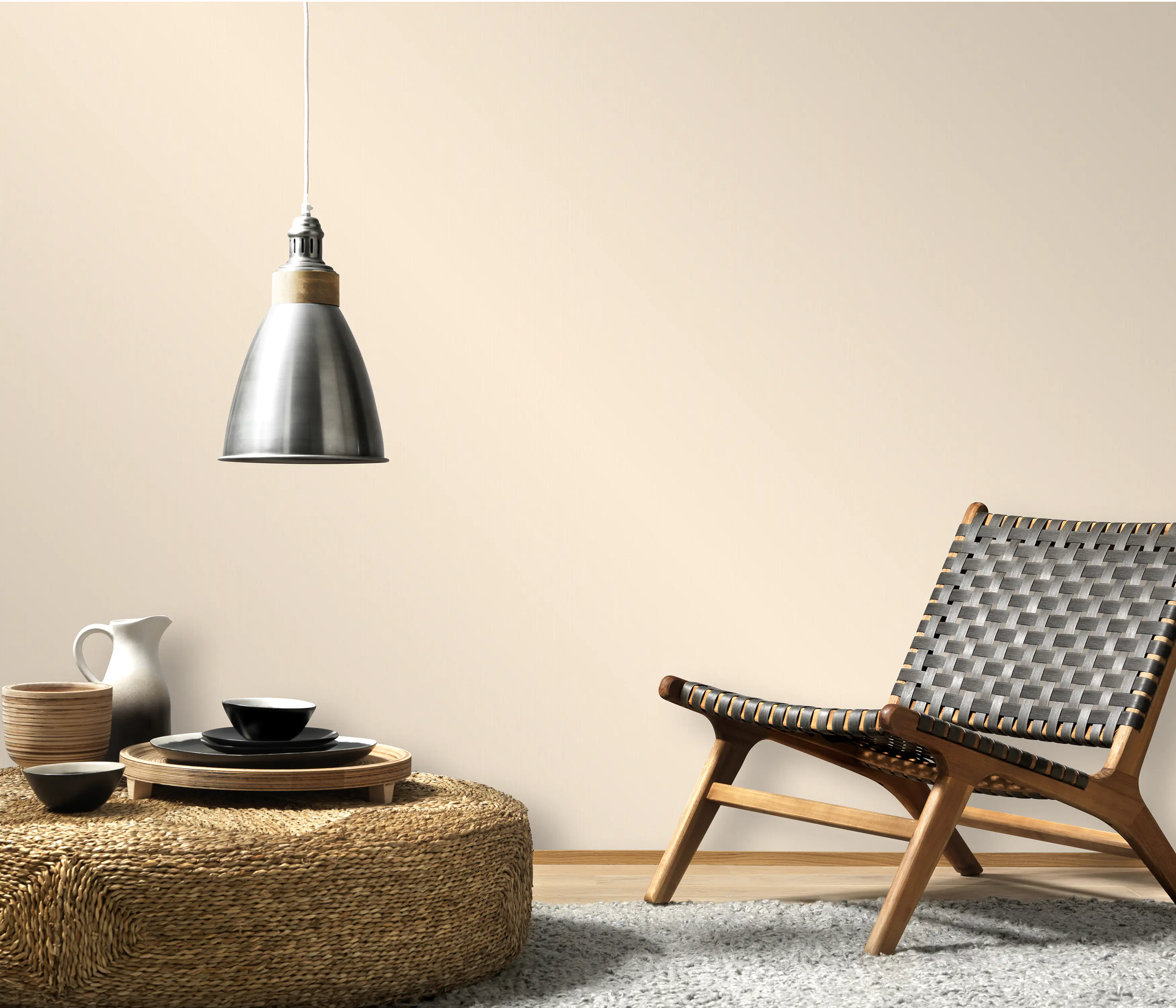 4002790210665_2 Guido Maria Kretschmer Vliestapete 10004-39 Fashion For Walls uni elfenbein 10,05 x 0,53 m