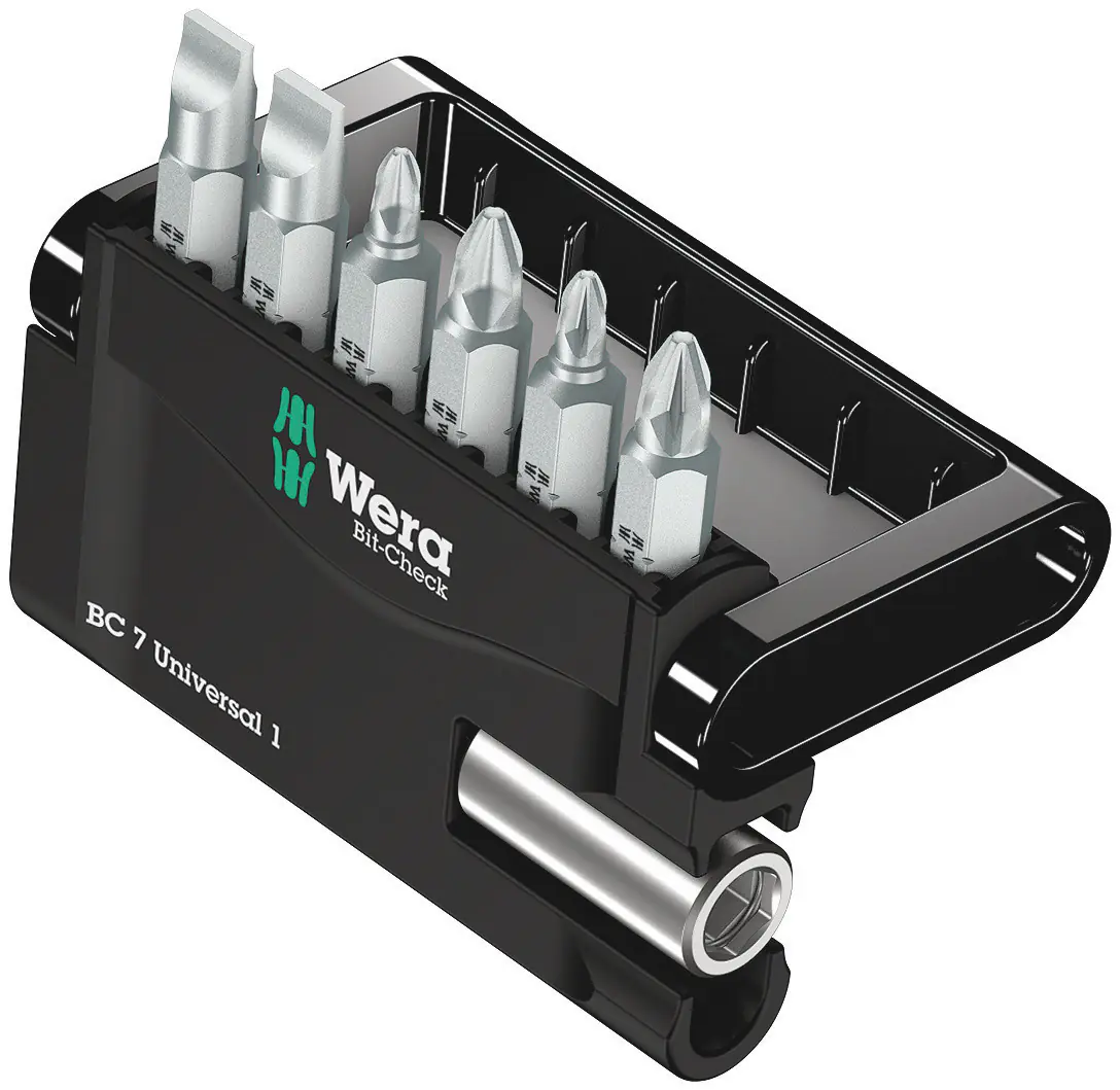 Wera Bit-Set Bit-Check BC 7 Universal 1 7-teilig