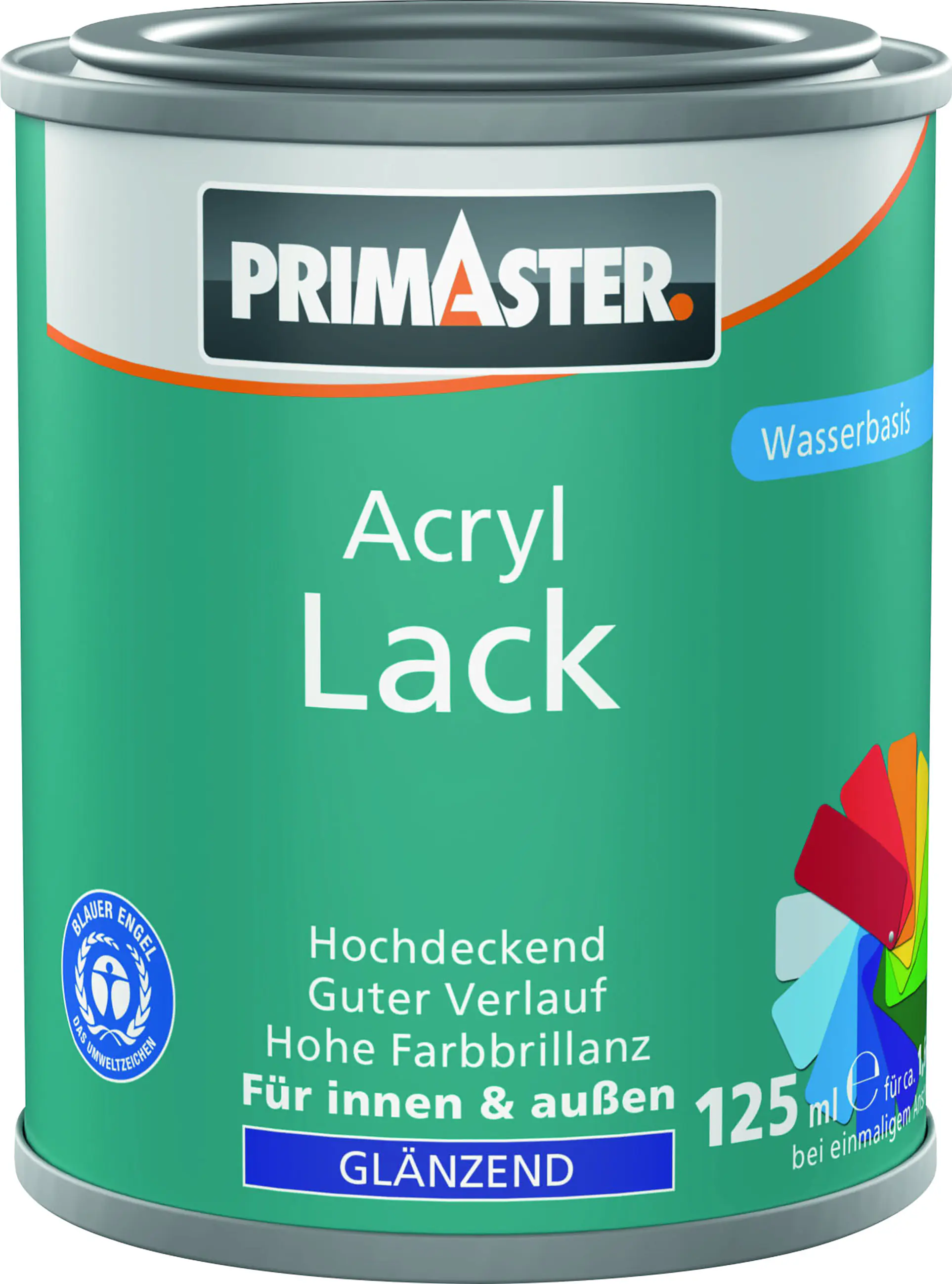 Primaster Acryl Lack schokobraun glänzend 125 ml