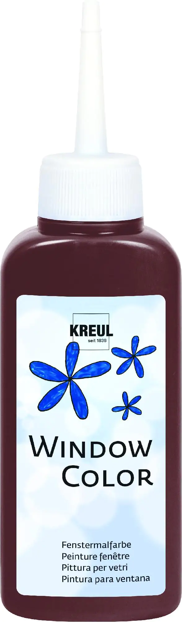 Kreul Window Color dunkelbraun 80 ml