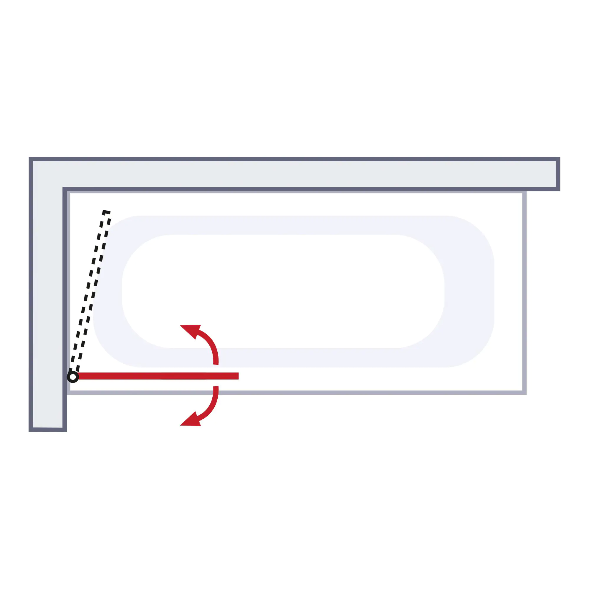 Schulte Badewannenaufsatz D1650 1-tlg. 80,5 x 140 cm Schulte Badewannenaufsatz D1650 1-tlg. 80,5 x 140 cm