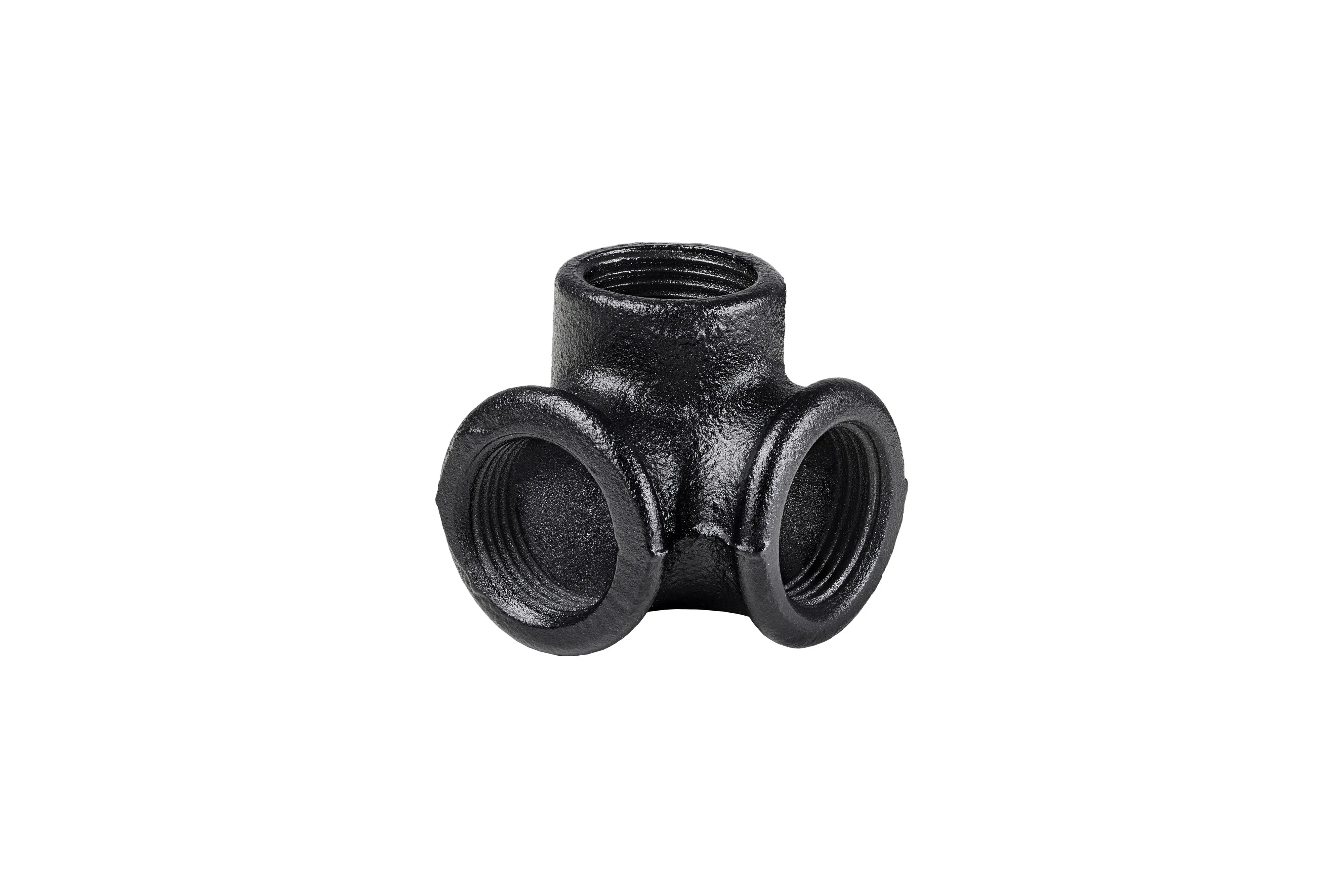 Dolle Eckverbinder für Pipe-Regalsystem 90° 20 mm (3/4") schwarz matt