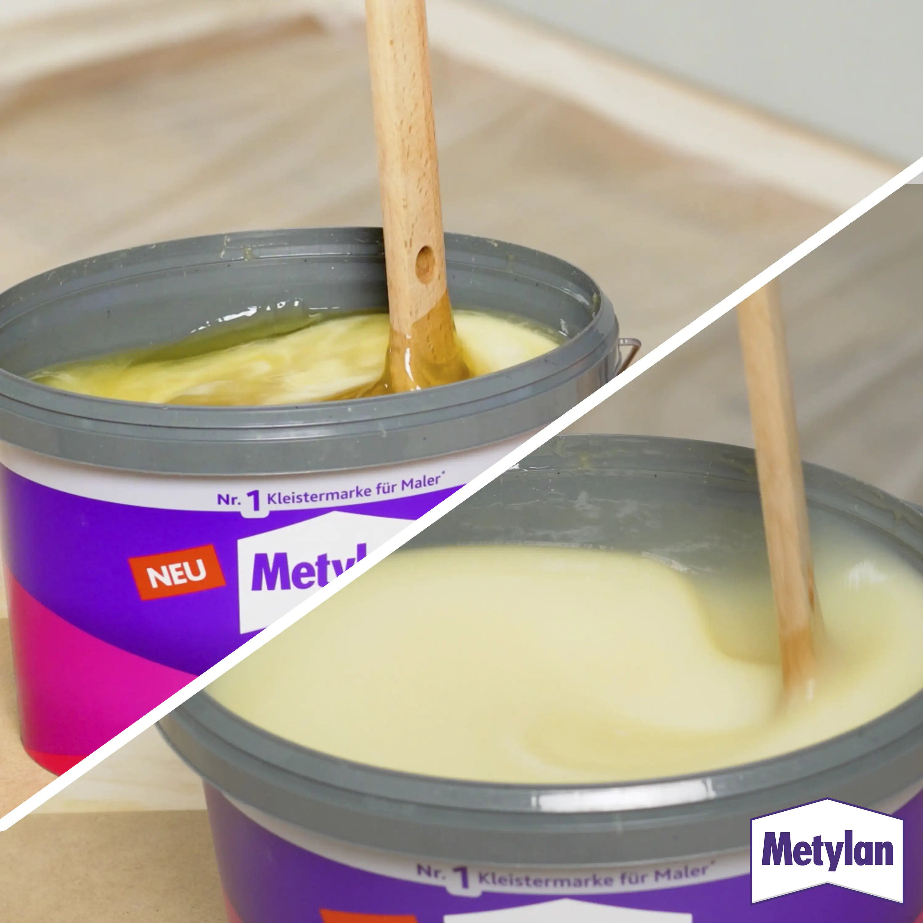 Metylan Vlies Fertigkleister 5 kg Eimer, trocknet transparent Metylan Vlies Fertigkleister 5 kg Eimer, trocknet transparent