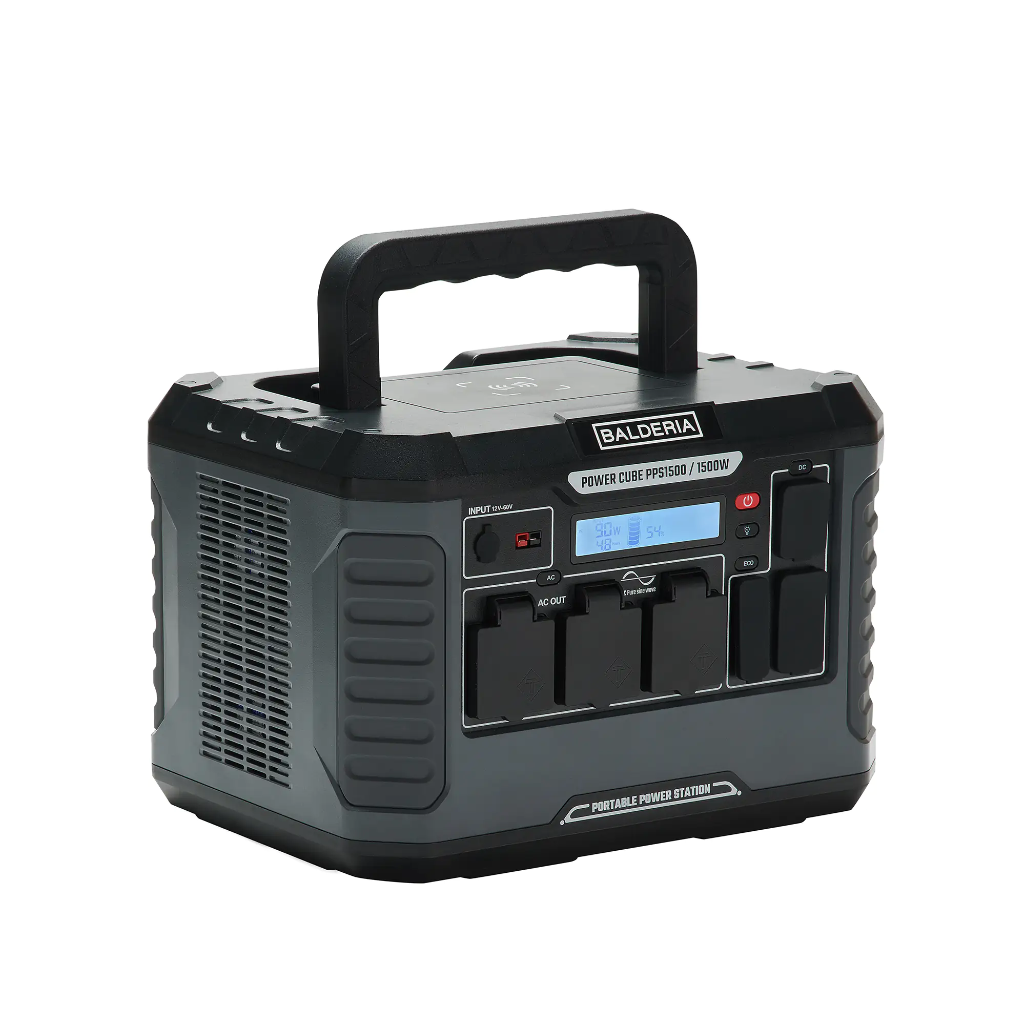 Balderia Powerstation + Solarpanel Solar Power Set PS1500-120 Balderia Powerstation + Solarpanel Solar Power Set PS1500-120